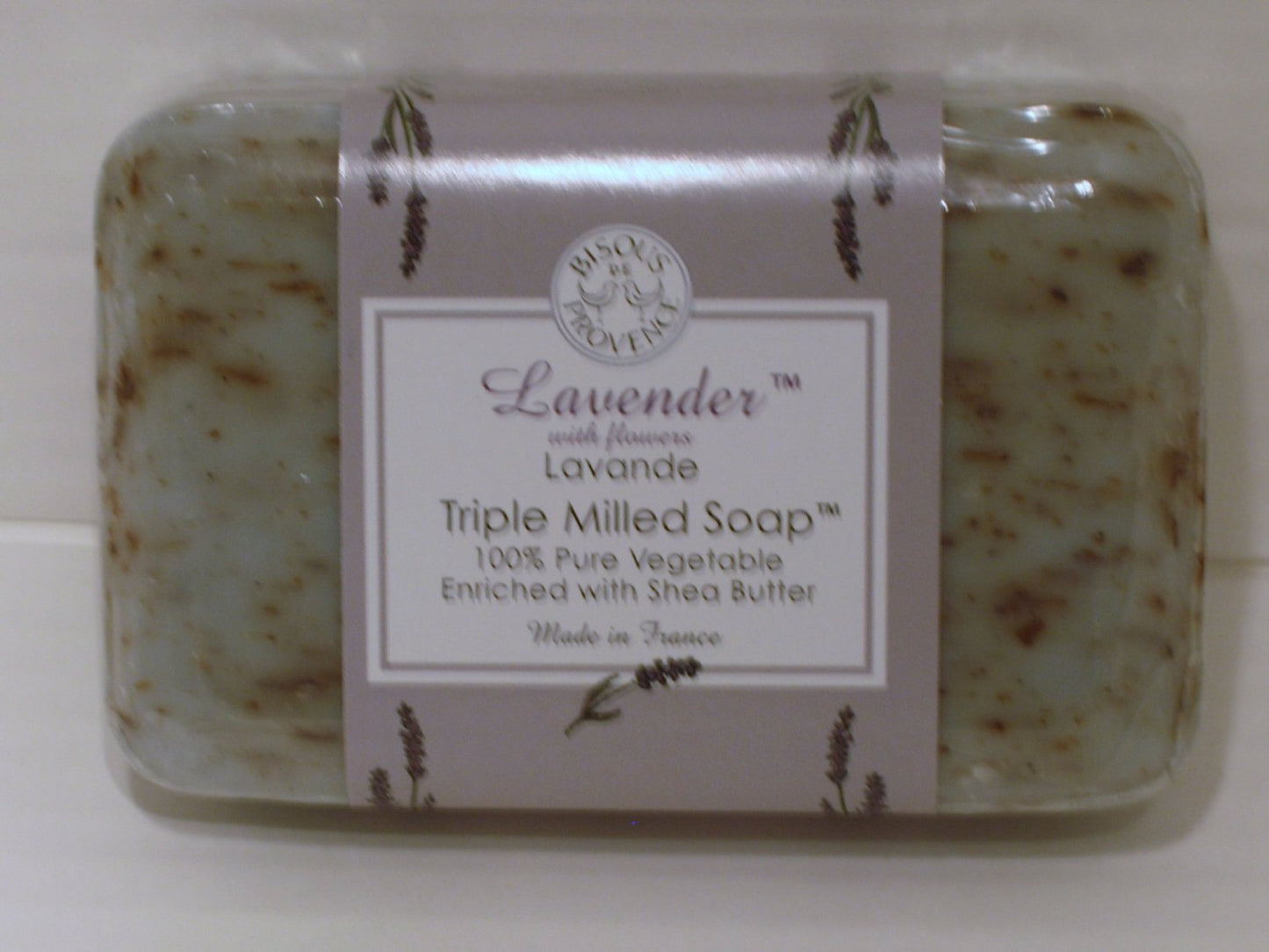 Bisous De Provence Lavender Triple Milled Soap Enriched with Shea Butter Beauty & Personal Care TOPIST