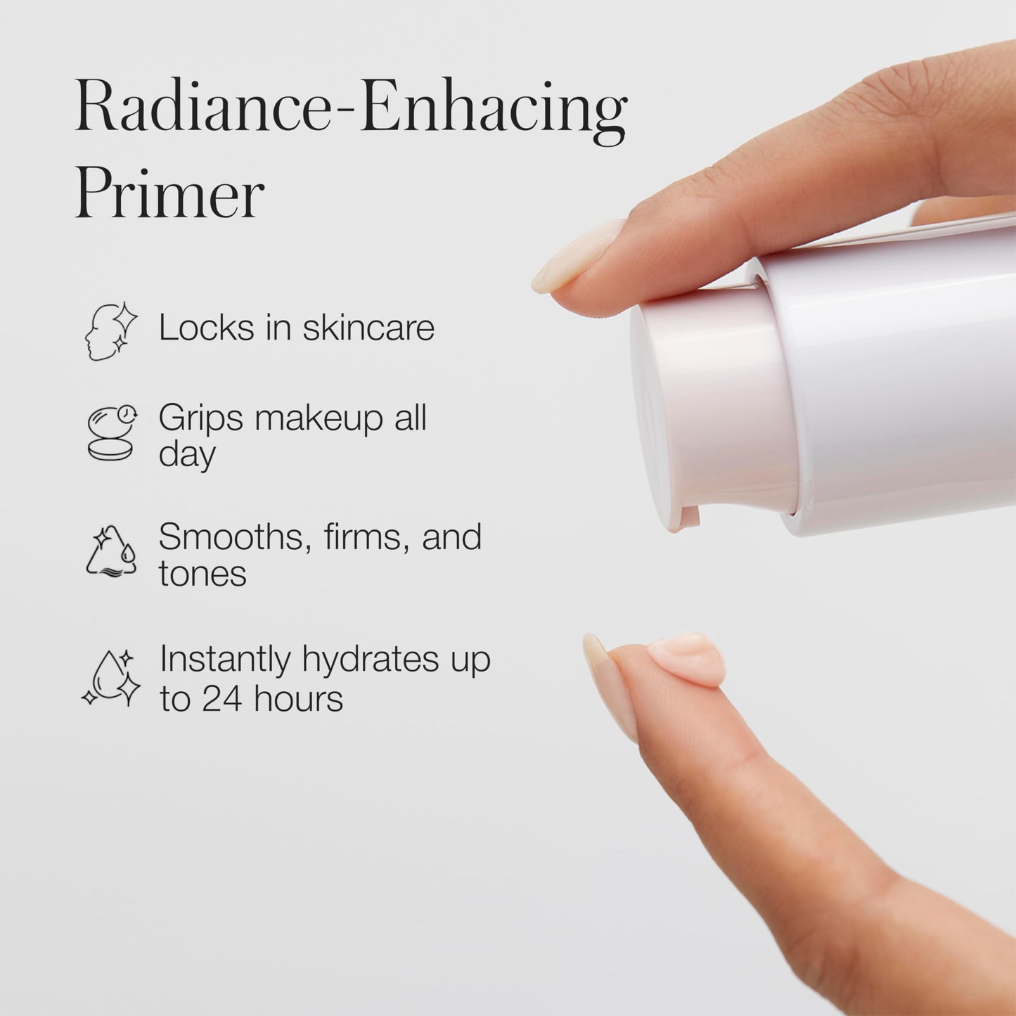RMS Beauty RE:Evolve Radiance Locking Primer - Lightweight Illuminating Makeup Base With Pore Minimizer, Hydrating Oil-Free Formula to Lock & Enhance Beauty & Personal Care RMS Beauty