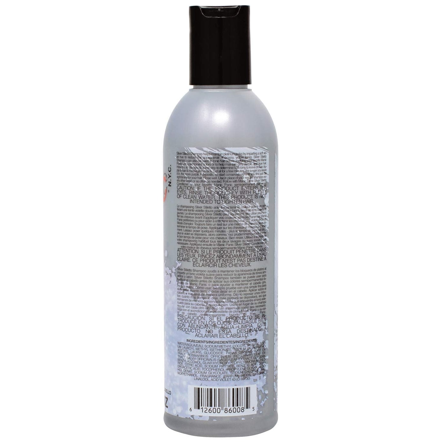 MANIC PANIC Silver Stiletto Shampoo and Conditioner Beauty & Personal Care MANIC PANIC