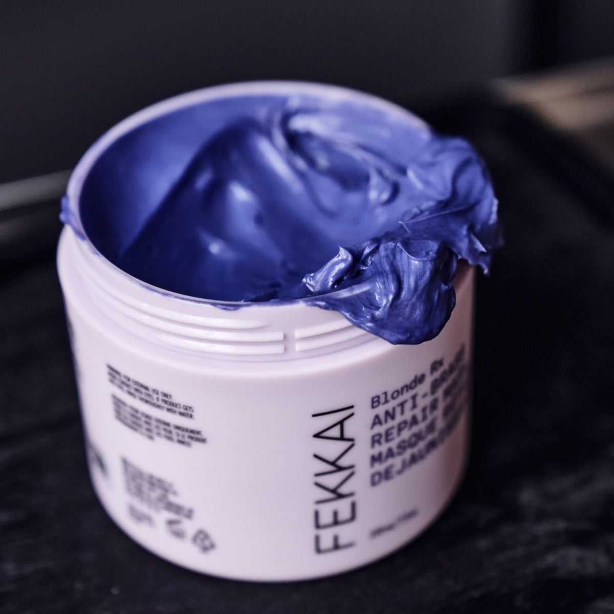 FEKKAI Blonde Rx Anti-Brass Repair Mask - 7.5 oz - Leaves Hair 3X Stronger with 67% Less Breakage - Free of Sulfates, Parabens, Phthalates - Vegan,