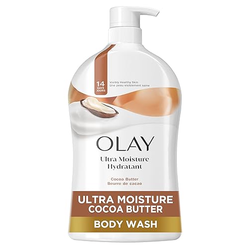 Olay Body Wash for Women, Ultra Moisture, 24hr Moisturizing, Hydrating & Refreshing, B3 Vitamin Complex, Free of Parabens & Phthalates, For All Skin Beauty & Personal Care Olay
