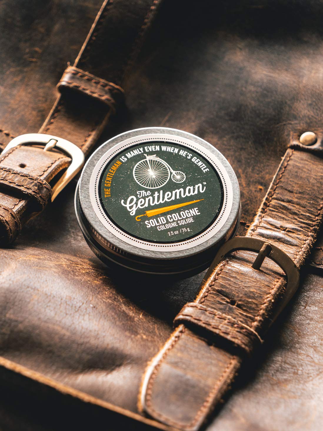 Walton Wood Farm Solid Cologne (The Gentleman) Citrus & Mahogany Scent Vegetarian-Friendly and Paraben-Free 2.5 oz Beauty & Personal Care Walton Wood Farm