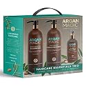 ARGAN MAGIC Hair Care Essentials Trio - Shine Boosting Shampoo | Moisturizing Conditioner | 10 in 1 Leave in Spray | Restores Shine & Elasticity | Beauty & Personal Care Argan Magic