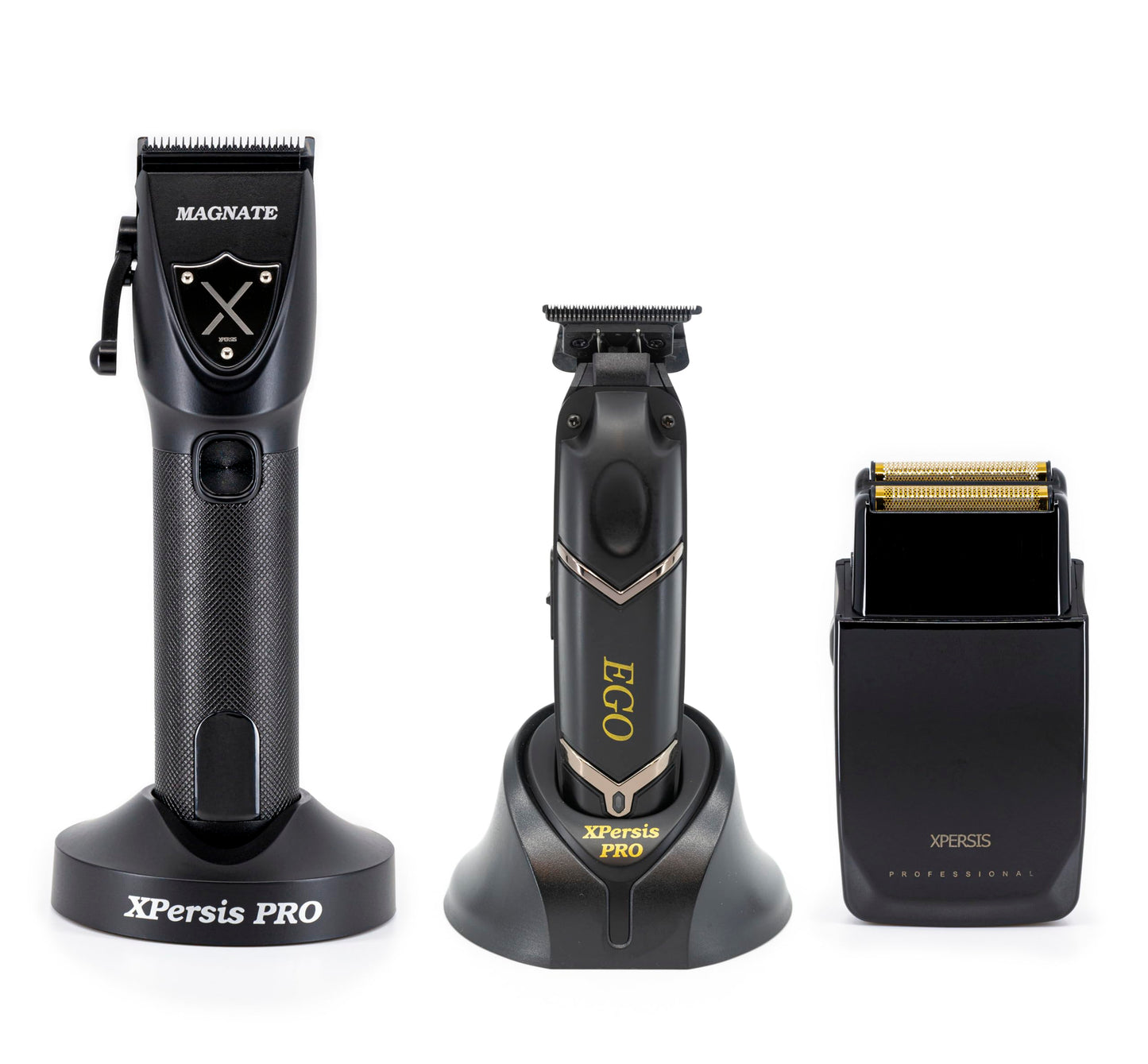 XPERSIS PRO Magnate DLC Fade Blade Hair Clippers for Mens,Barbers Professional Cordless Hair Clippers + Cordless Hair Trimmers Brushless and DLC Blade Beauty and Personal Care XPERSIS