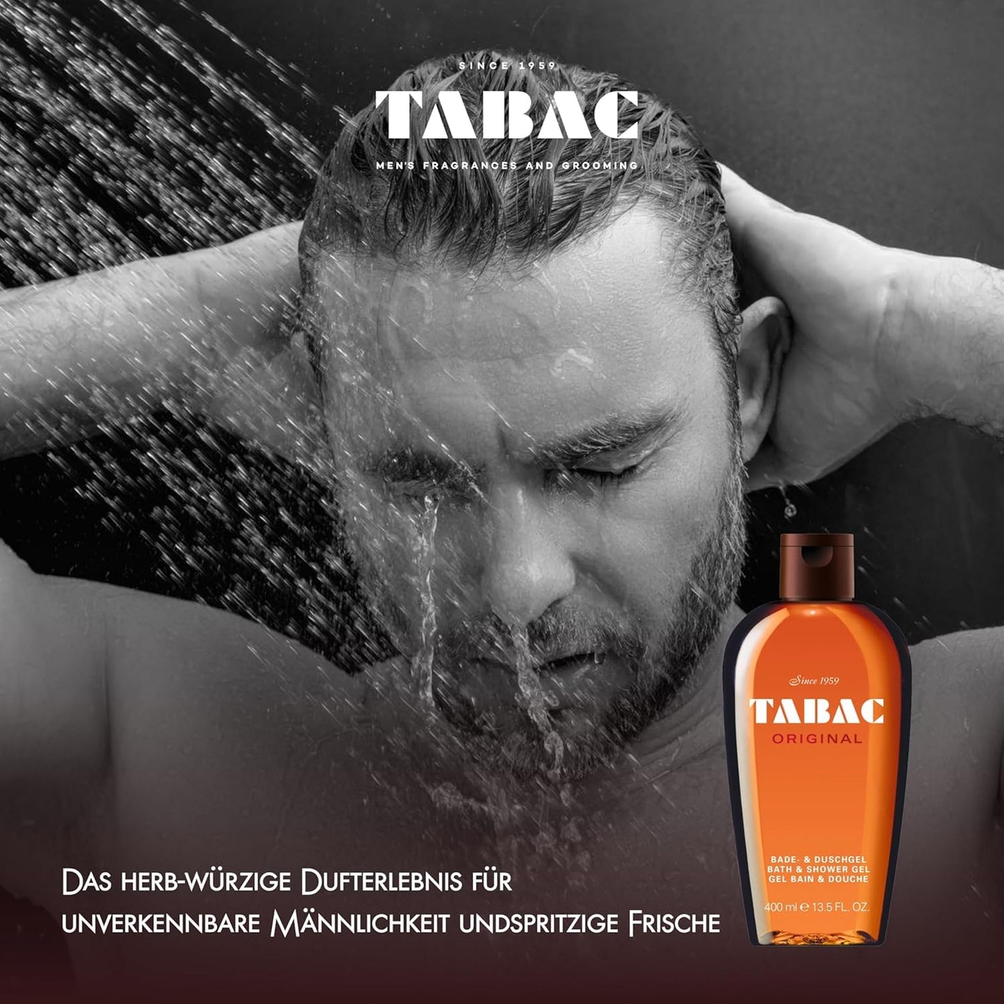 Tabac Original Bath and Shower Gel for Men by Maurer & Wirtz, 16 Ounce Beauty & Personal Care Tabac Original