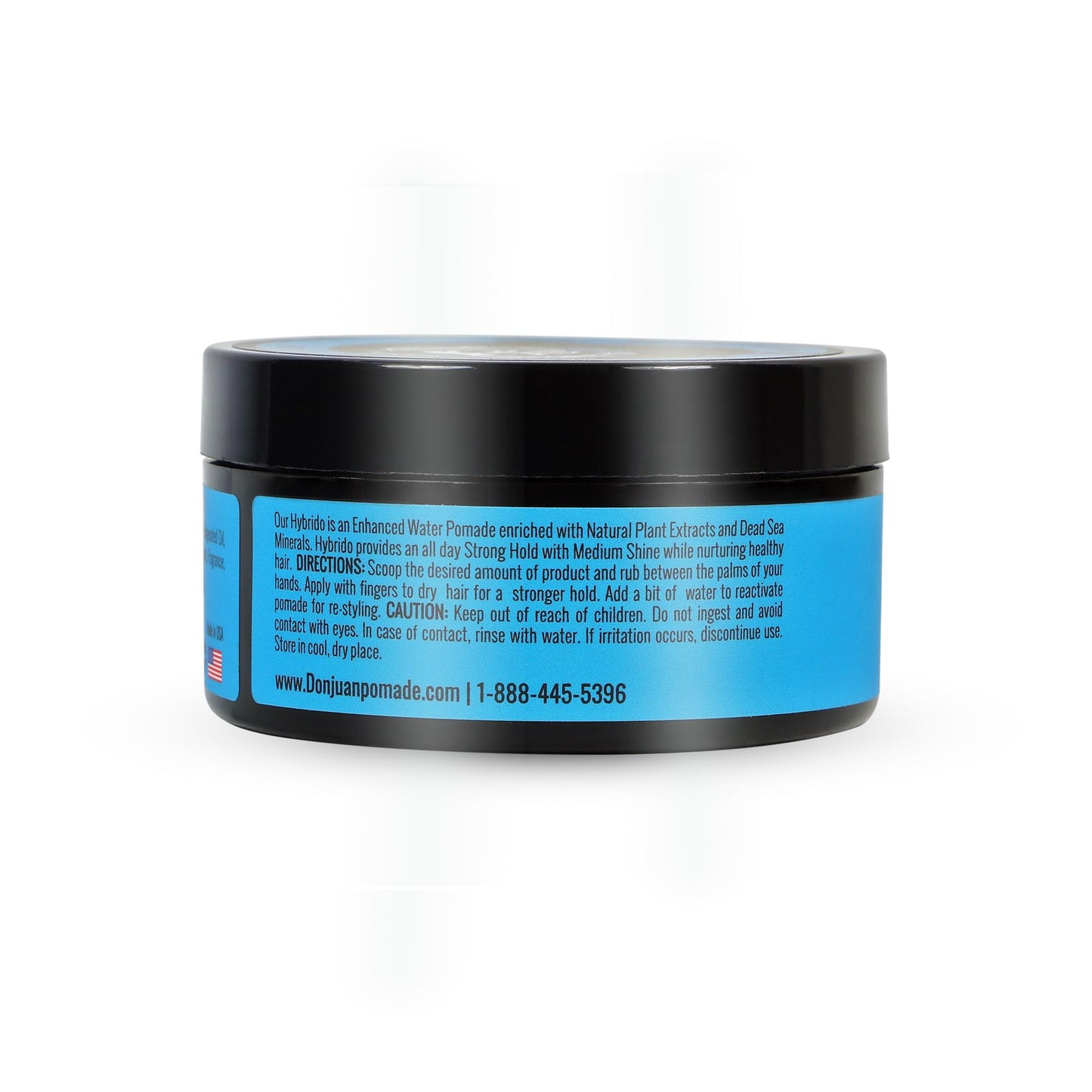 Don Juan Hybrido Pomade 3-Pack (4oz Each) | Water-Based Strong Hold, High Shine | With Plant Extracts & Ocean Minerals, Sea Breeze Scent Beauty & Personal Care Don Juan