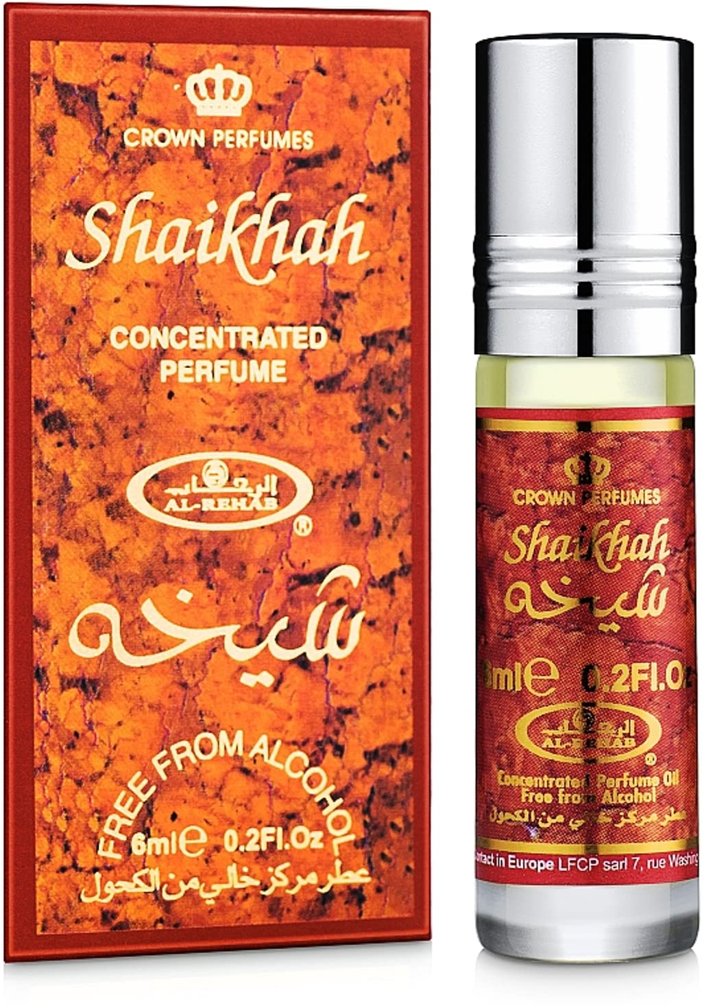 Shaikhah - 6ml (.2oz) Roll-on Perfume Oil by AlRehab (Box of 6) Beauty & Personal Care Al-Rehab