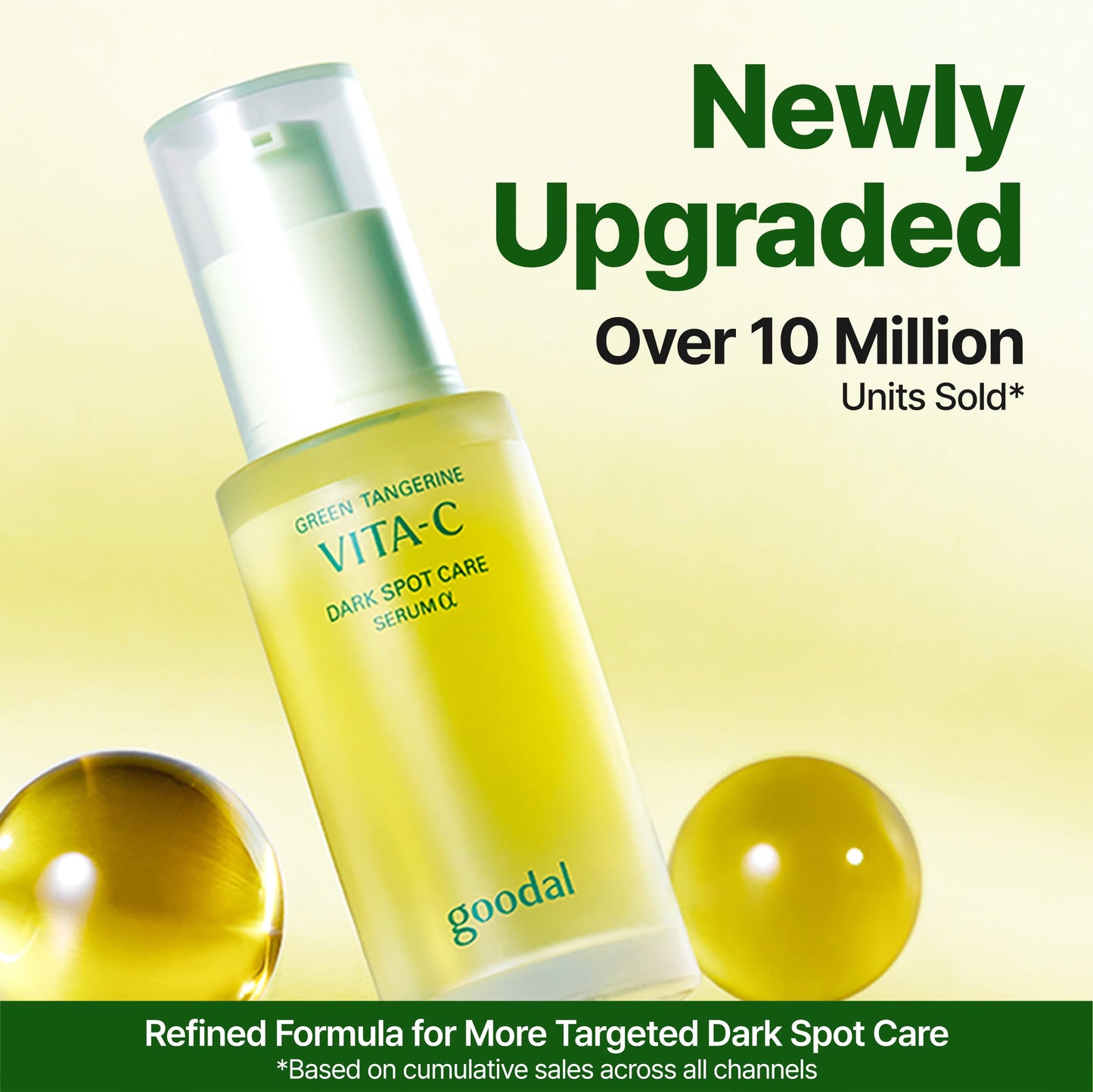 GOODAL Vitamin C Brightening Serum ALPHA | 5% Niacinamide & Exosome for Dark Spot Care | Gentle Daily Facial Serum for Radiant Glow Skin | Green Beauty and Personal Care GOODAL