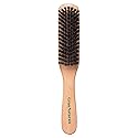 GranNaturals Boar Bristle Slick Back Hair Brush - Soft/Medium Smoothing Hairbrush to Style, Polish, & Lay Hair Down Flat to Create a Sleek Frizz Free Beauty & Personal Care GranNaturals
