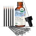 Sky Organics - USDA Organic Castor Oil Eyelash Serum (1 fl oz/30 mL) Brown Glass Bottle for UV Protection - Fuller-Looking Eyebrow & Lash Serum Beauty & Personal Care Sky Organics