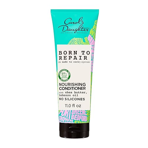 Carol's Daughter Born To Repair Nourishing Conditioner, Sulfate-Free Hair Care for Curly Hair with Shea Butter, 11 Fl Oz Beauty & Personal Care Carol's Daughter