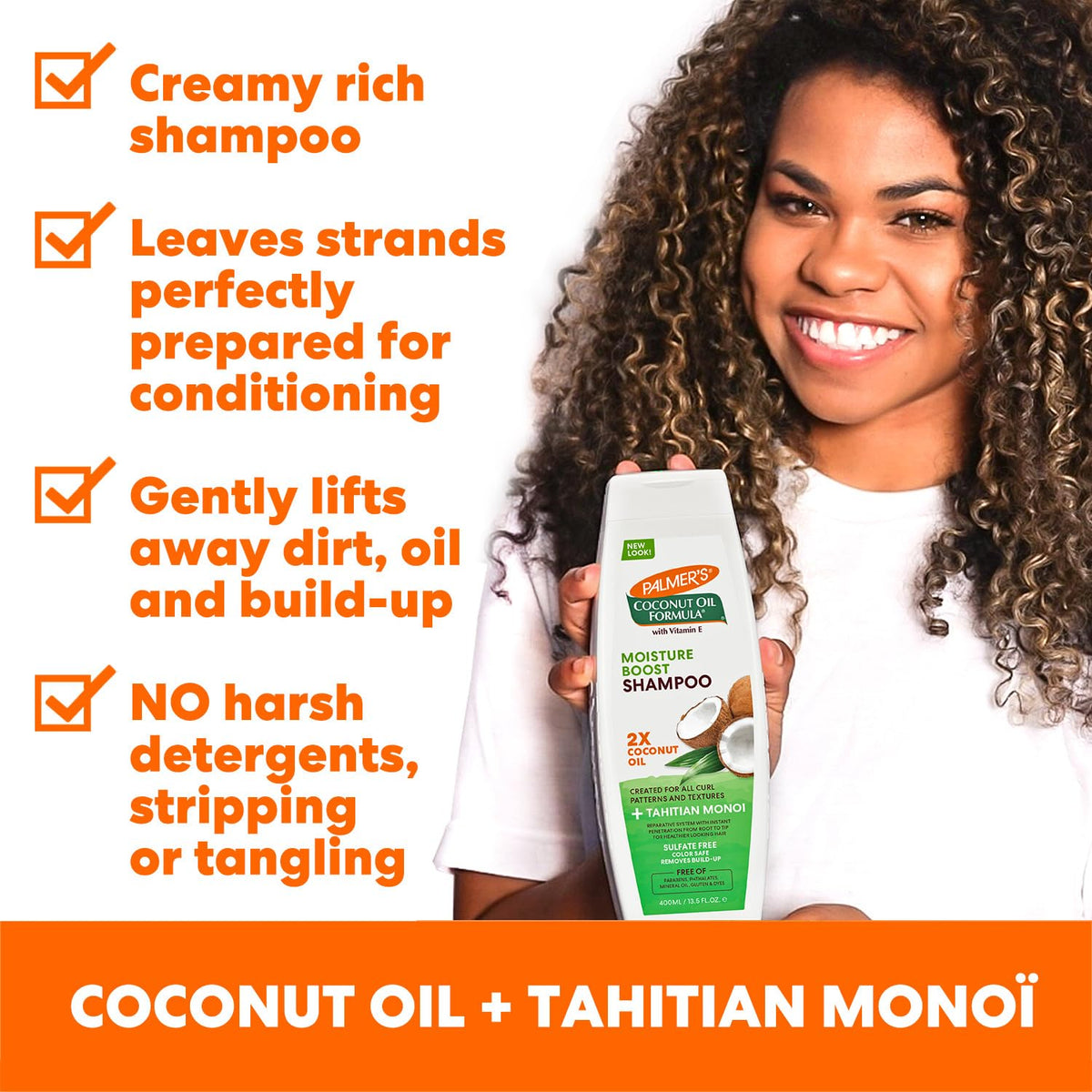 Palmer's Coconut Oil Formula Moisture Boost Conditioning Shampoo, 13.5 fl. oz. Beauty & Personal Care Palmer's