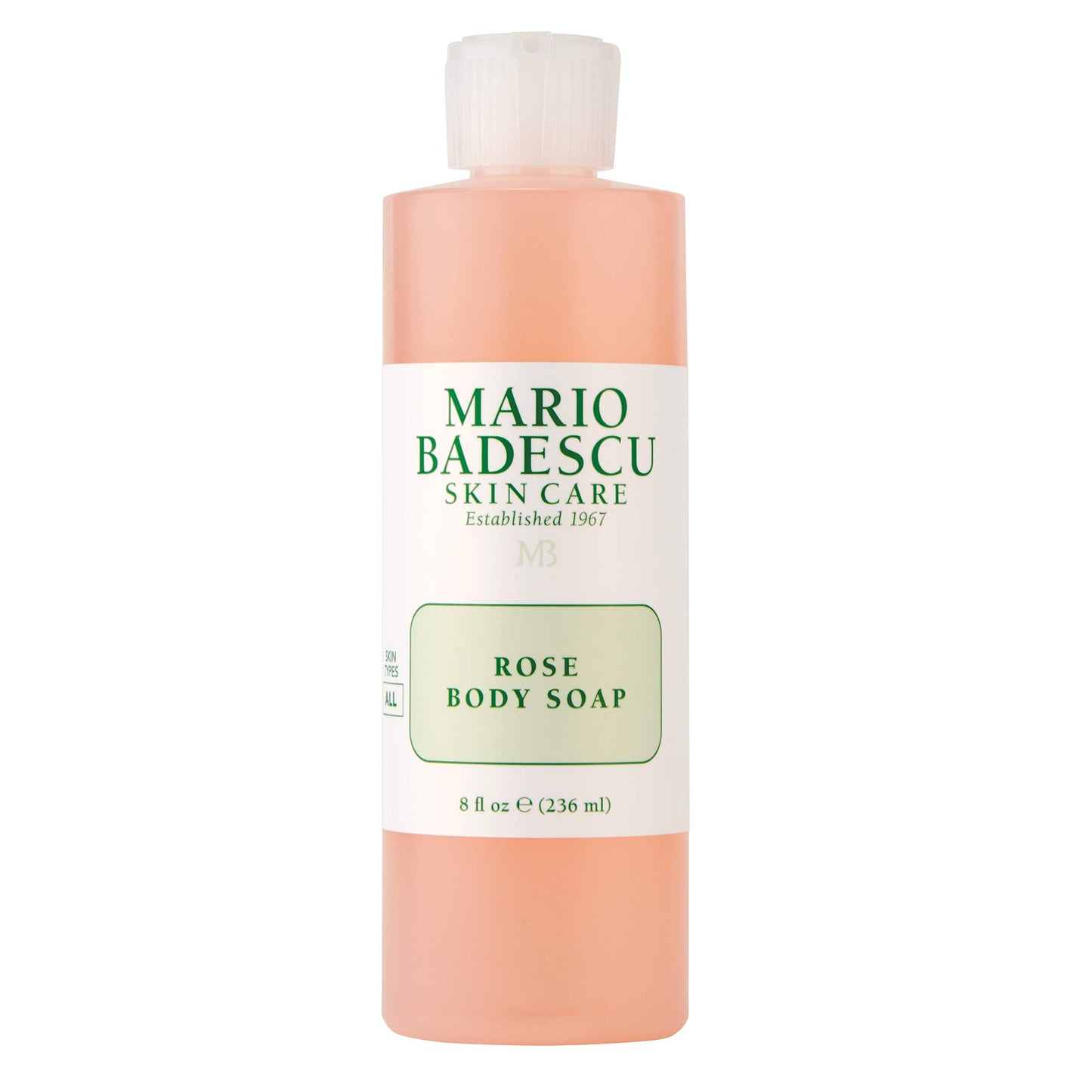 Mario Badescu Rose Body Soap | For a Pampered, Refreshed, and Hydrated Skin | Scented with the Sweetest Hint of Floral | Shower Gel for Daily Use | 8 Beauty & Personal Care Mario Badescu