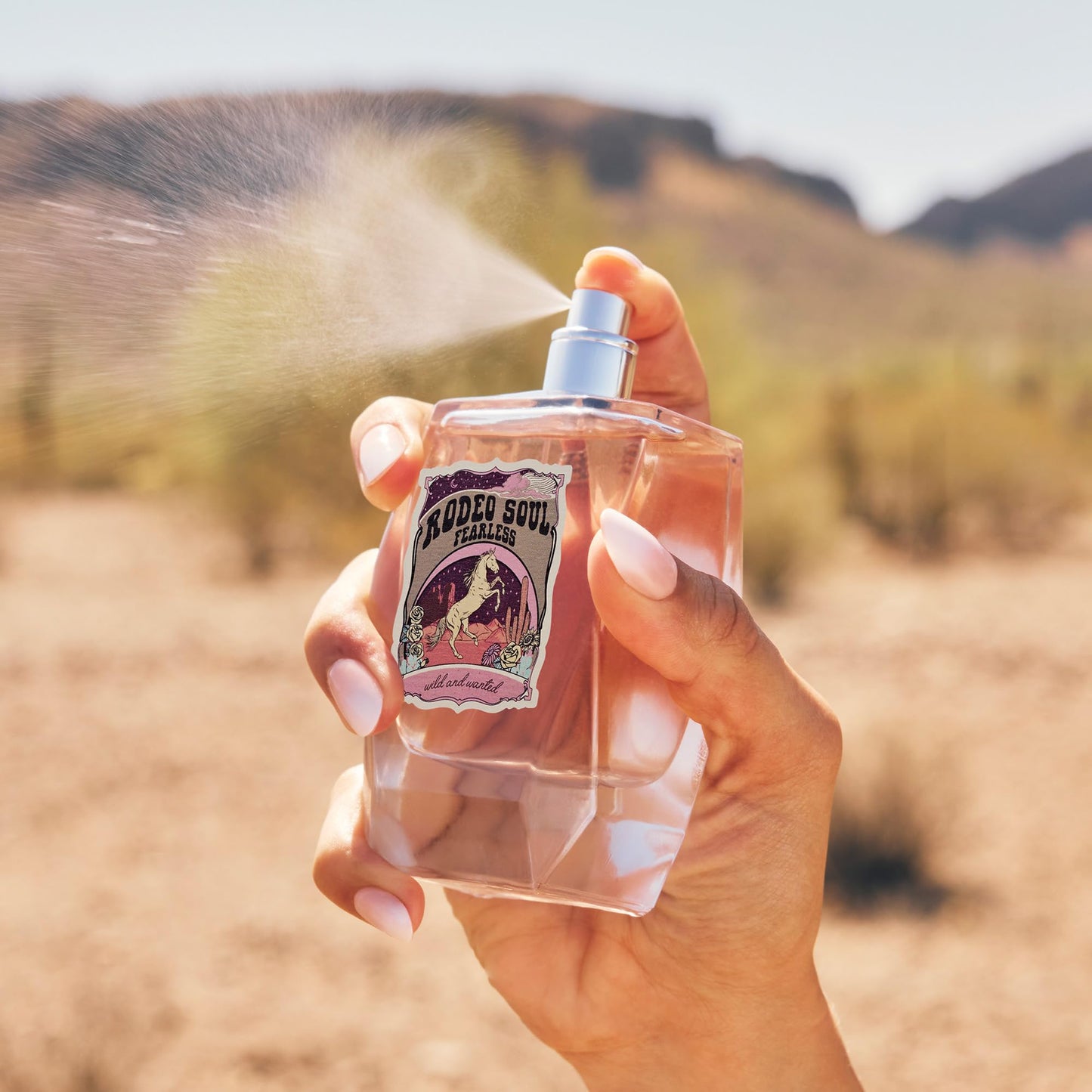Rodeo Soul Fearless by Tru Western, 3.4oz, Women's Perfume with scents of Ruby Cactus Chocolate, Cocoa Butter, and Sugar Crystals, Fearless, Bold Beauty & Personal Care Tru Fragrance Beauty