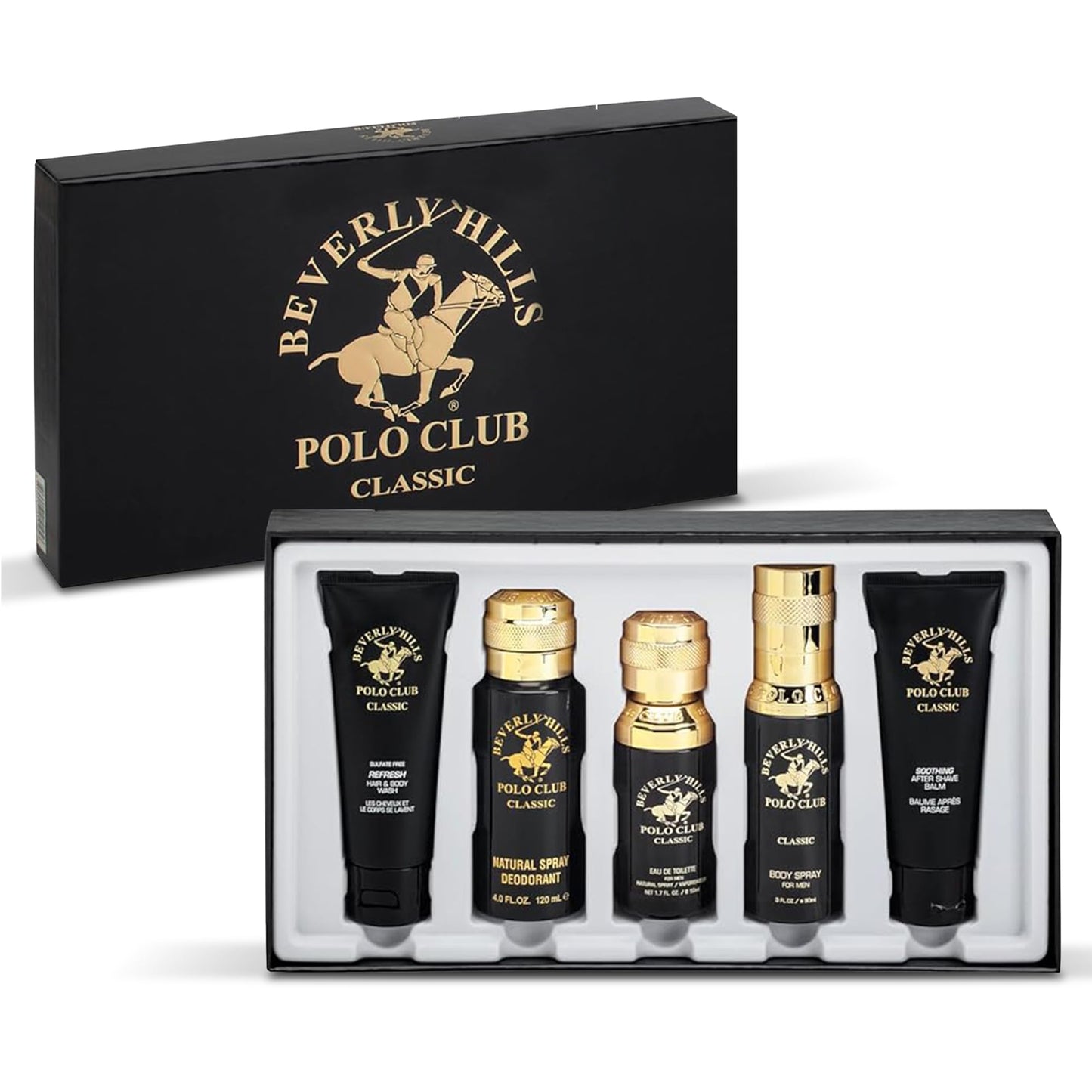 Beverly Hills Polo Club BHPC Classic 5pc Collection Beauty & Personal Care Beverly Hills Polo Club
