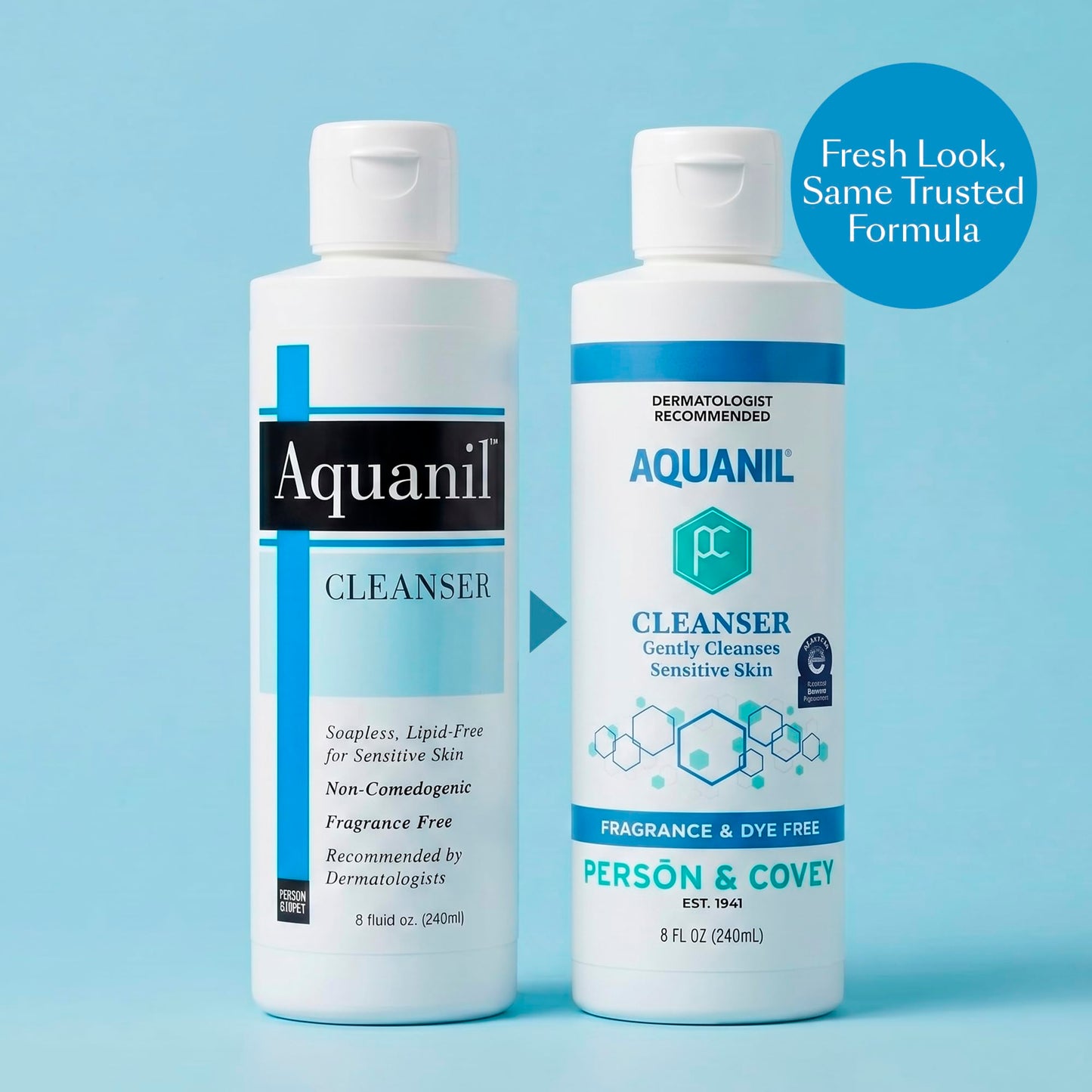 Person & Covey Aquanil Skin Cleanser, Soapless Lipid-free Cleanser - 8 Fl Oz Beauty & Personal Care Person & Covey