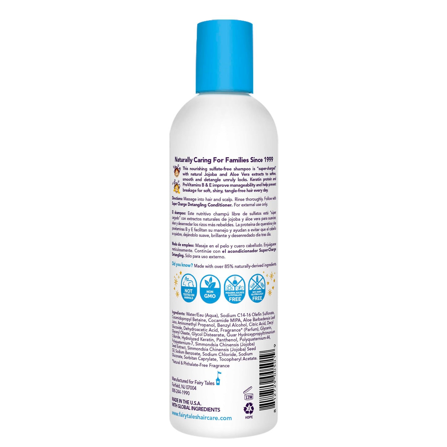 Fairy Tales Tangle Tamer Detangling Shampoo for Kids - Ultra Moisturizing and Anti Frizz Protection - Paraben Free, Sulfate Free - 12 Oz Beauty & Personal Care Fairy Tales