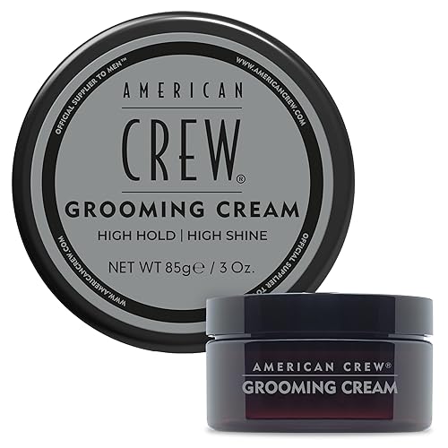 American Crew Men's Grooming Cream, Like Hair Gel with High Hold & High Shine, Stocking Stuffer for Him, 3 oz Beauty & Personal Care AMERICAN CREW
