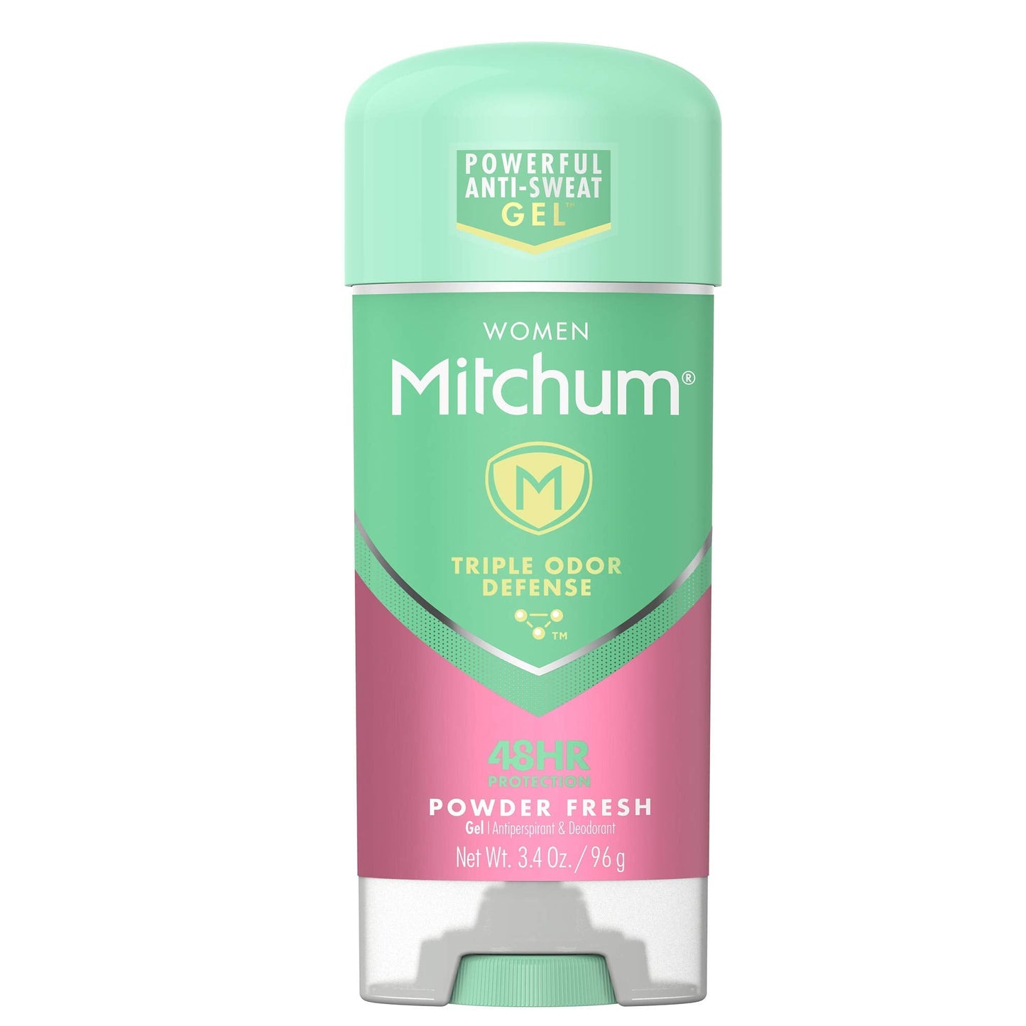 Mitchum For Women Anti-Perspirant Deodorant Clear Gel Powder Fresh 3.40 oz (Pack of 2) Beauty and Personal Care Mitchum