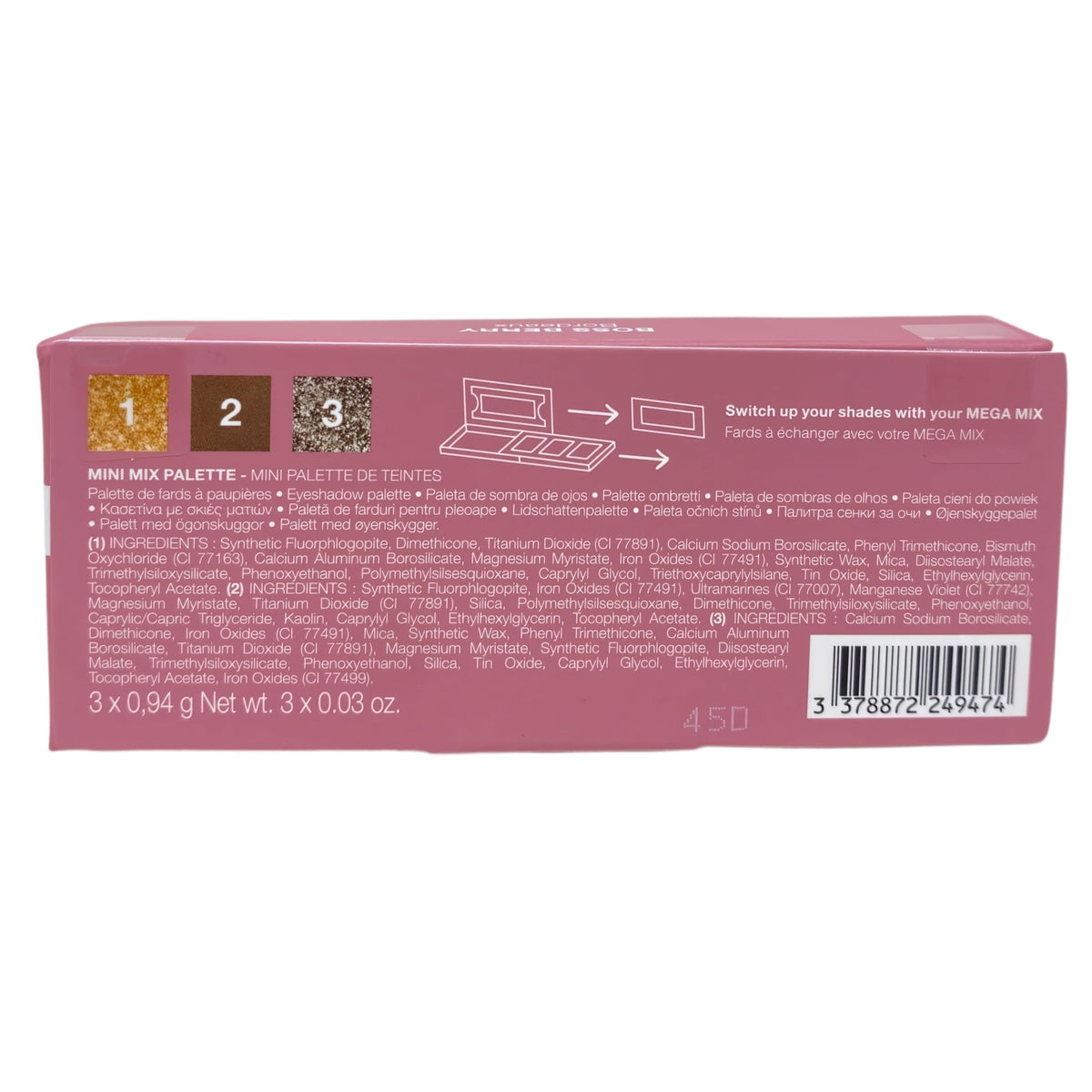 SEPHORA Collection Mini Mix Eyeshadow Palette - Boss Berry