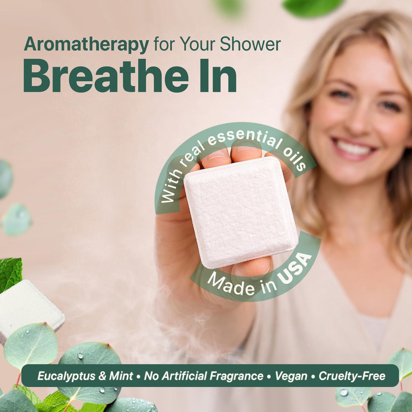 Shower Steamers Aromatherapy - USA Made Beauty and Personal Care Beauty by Earth