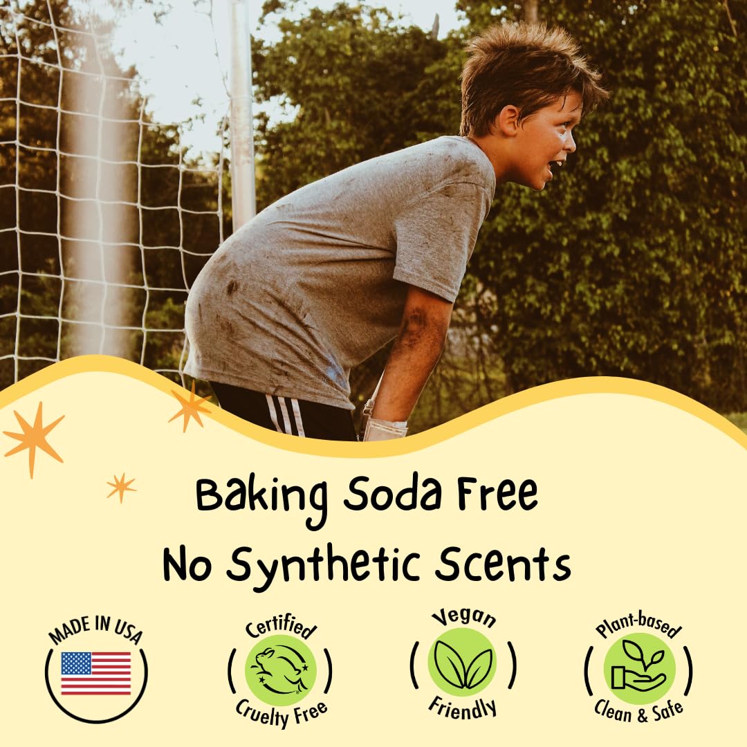 MONA BRANDS 100% Natural Kids Deodorant for Boys and Girls - Safe Deodorant for Kids - No Baking Soda, Aluminum or Synthetic Scents - Hypoallergenic Beauty and Personal Care MONA