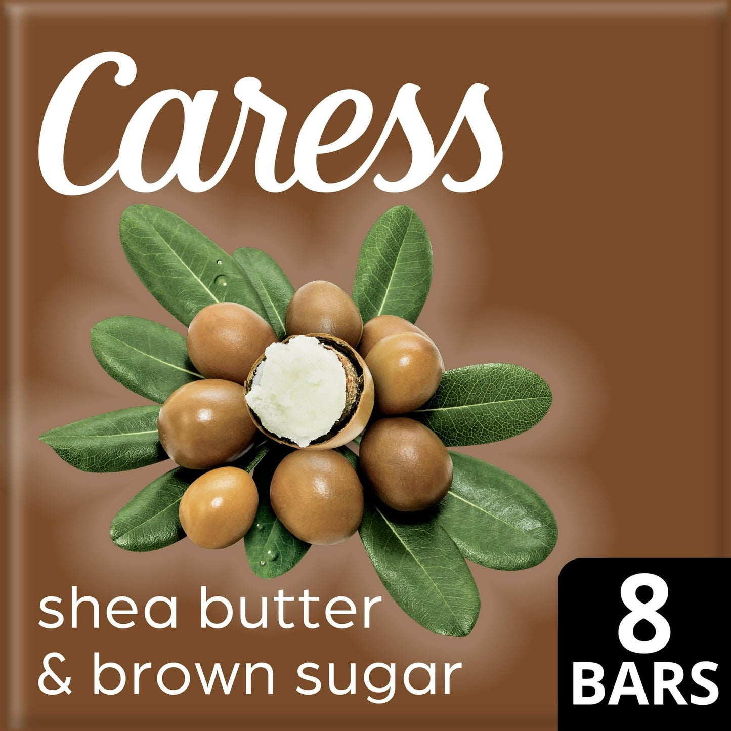 Caress Shea Butter & Brown Sugar Beauty Bar Soap, 8 Count Beauty & Personal Care Caress