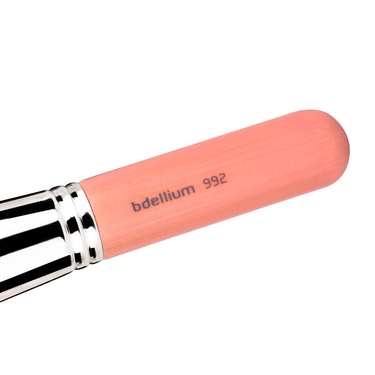 Bdellium Tools Professional Makeup Brush - Pink Bambu Series 992 Bronzer - With Soft Synthetic Fibers, For Uniform Coverage Across the Whole Face