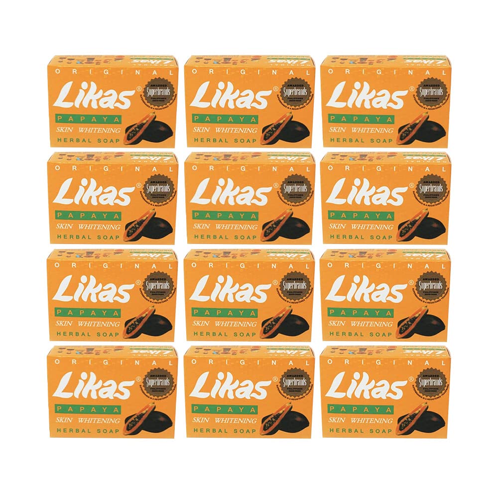 Original Likas Papaya Soap 1 pack - SET OF 10 Beauty & Personal Care Likas