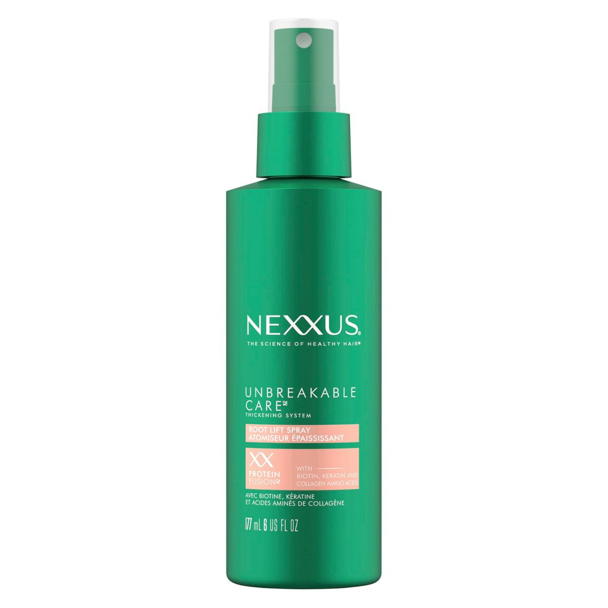 Nexxus Root Lift Thickening Spray Unbreakable Care with ProteinFusion Blend of Biotin, Keratin & Collagen Amino Acids, 6 oz Beauty & Personal Care Nexxus