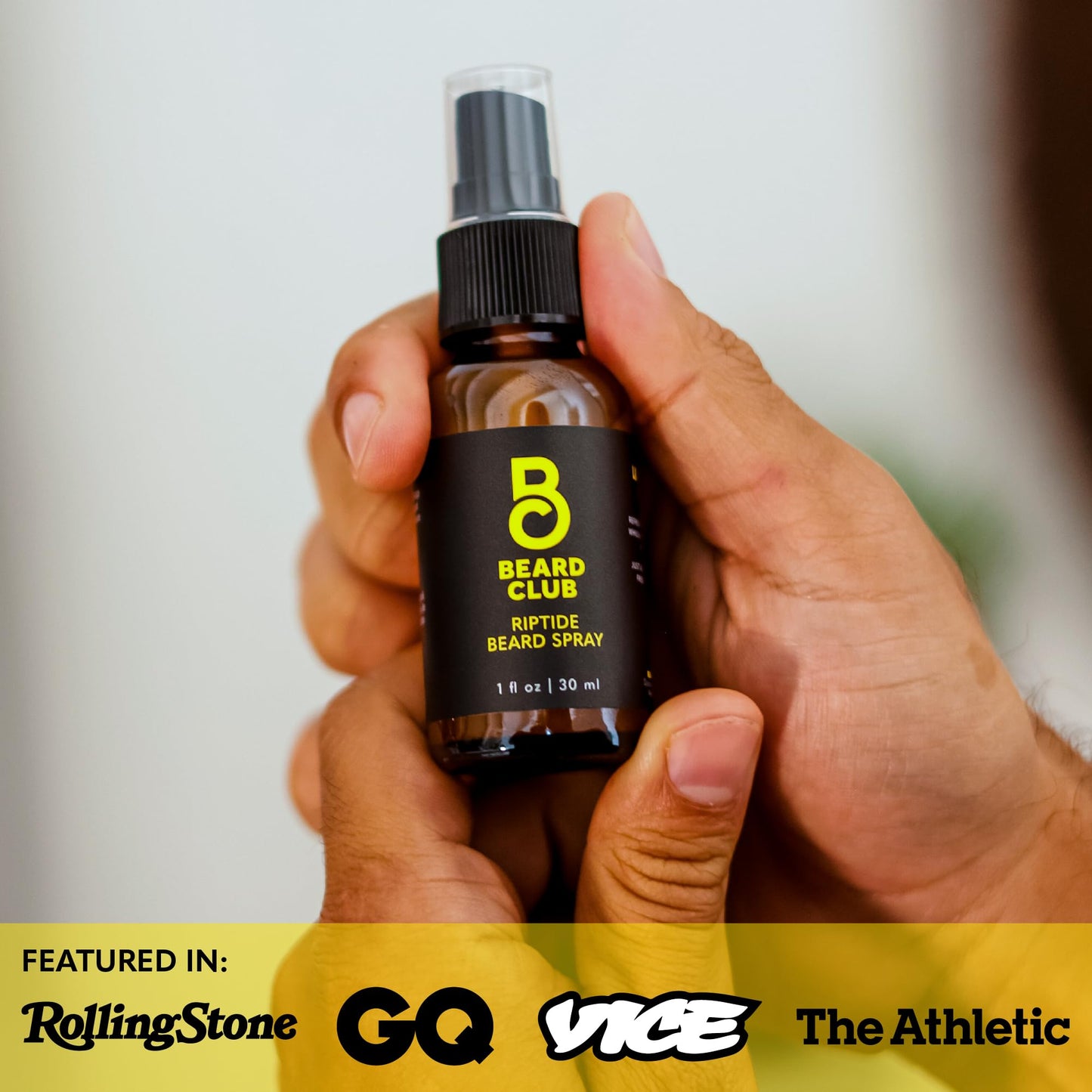 The Beard Club Riptide Beard Softening Spray by Beard Club - Nourishing & Styling Formula for Enhanced Beard Growth, Softness & Shine - Enriched Beauty and Personal Care The Beard Club