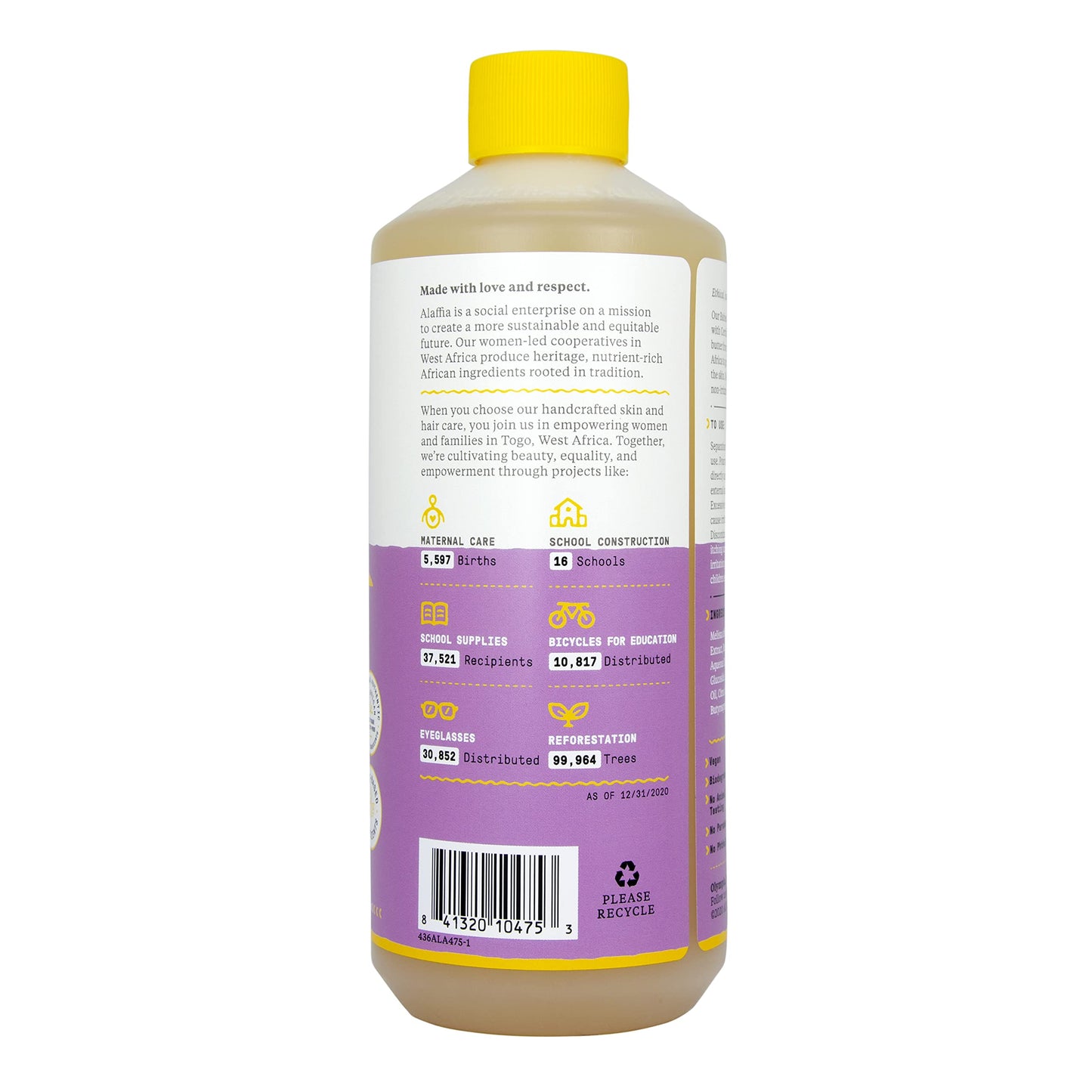Alaffia Babies and Kids Bubble Bath, Gentle Bath Essentials for Delicate Skin, Plant-Based Formula that is Paraben & Sulfate-Free, Vegan, Calming Beauty and Personal Care Alaffia
