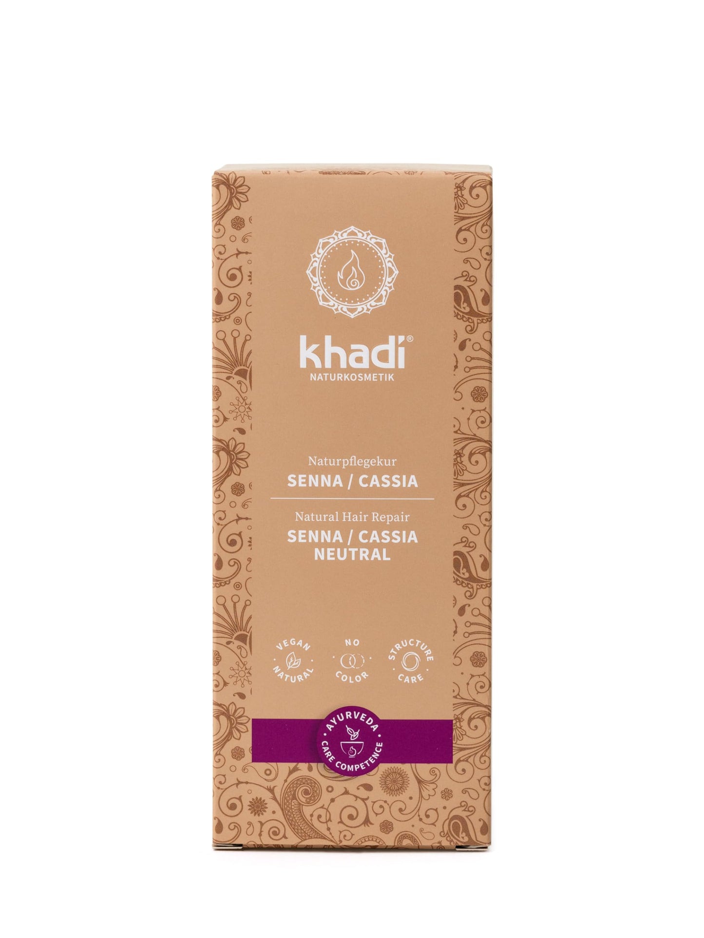 khadi SENNA/CASSIA Natural Hair Color - This colorless intensive care provides shine, volume, and elasticity - Plant hair color 100% herbal & natural Beauty & Personal Care Khadi Natural