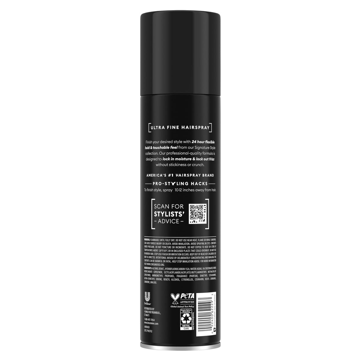 TRESemmé Ultra Fine Hairspray for 24-Hour Frizz Control with Pro Lock Tech 14.6 oz Beauty & Personal Care TRESemmé