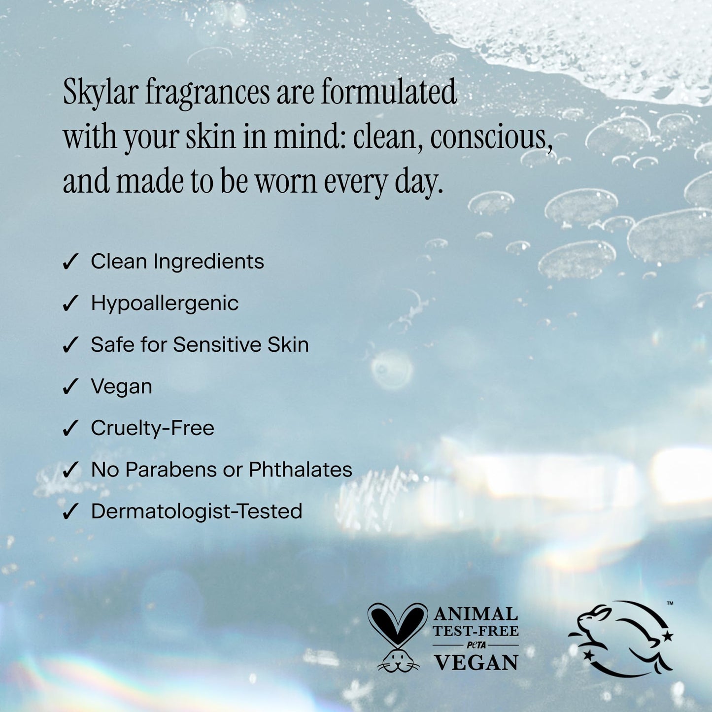Skylar Salt Air Eau de Parfum 1.7oz – Clean, Hypoallergenic Vegan Perfume for Women & Men, Fresh Scent with Driftwood, Sea Salt & Seaweed Beauty & Personal Care Skylar