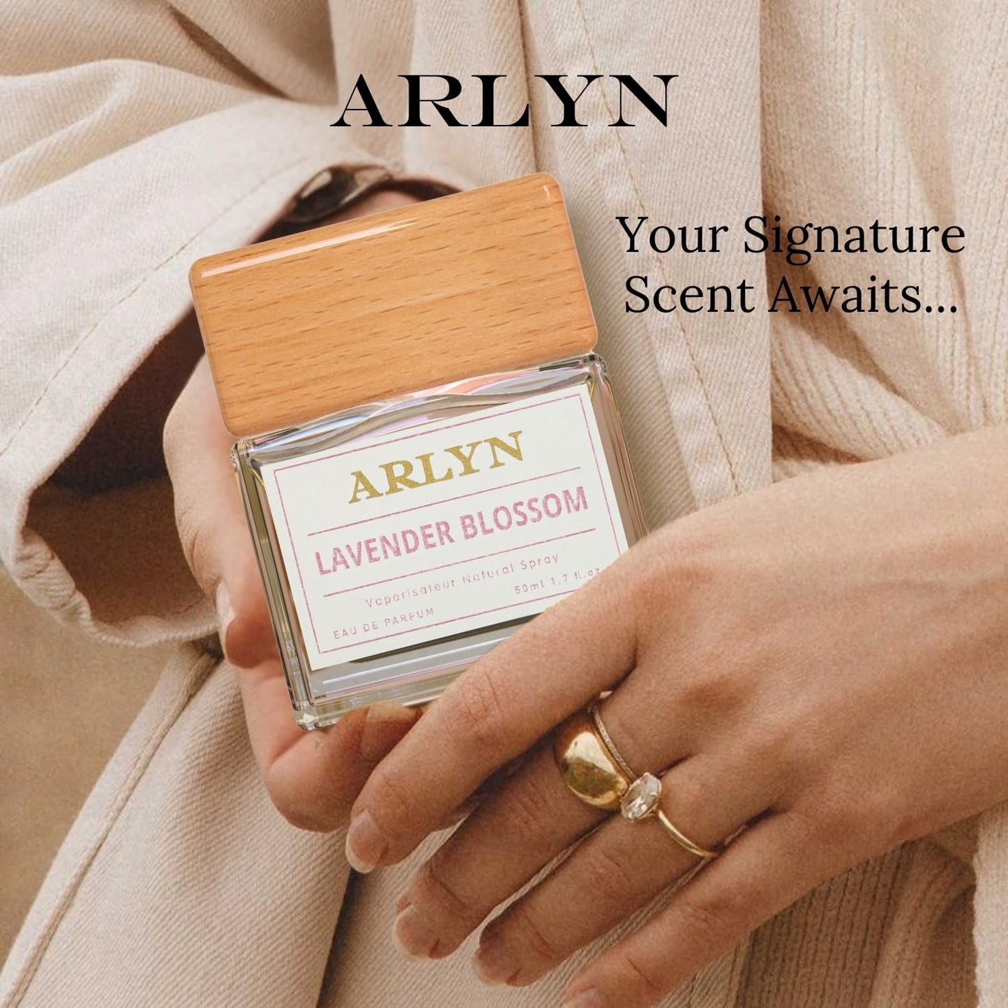 ARLYN Lavender Blossom Eau De Parfum Inspired by Y.S.L Li.b.re, Long-Lasting Perfume for Women, Vegan & Eco-Conscious with Clean Ingredients Beauty & Personal Care ARLYN BY BELLEVUE PARFUMS