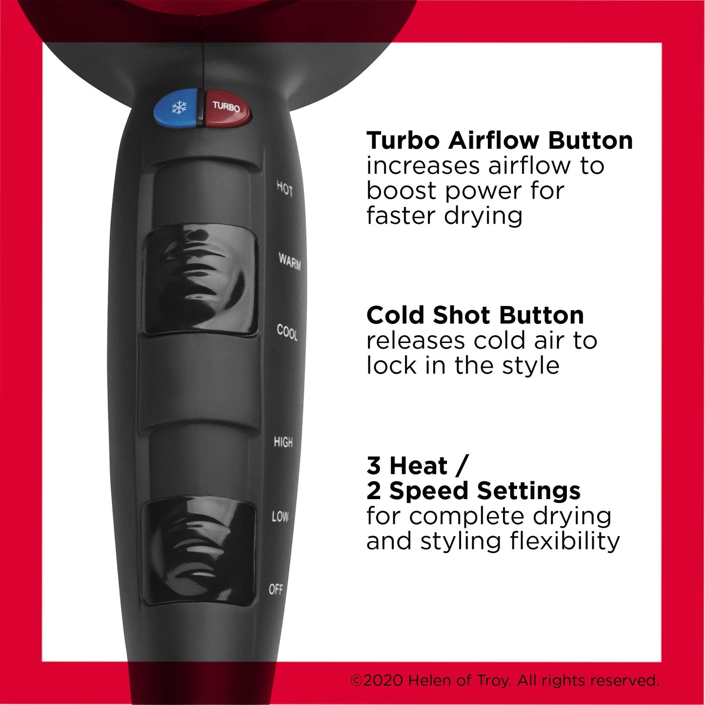 REVLON Turbo Hair Dryer | 1875 Watts of Maximum Shine, Fast Dry (Silver) Beauty & Personal Care REVLON