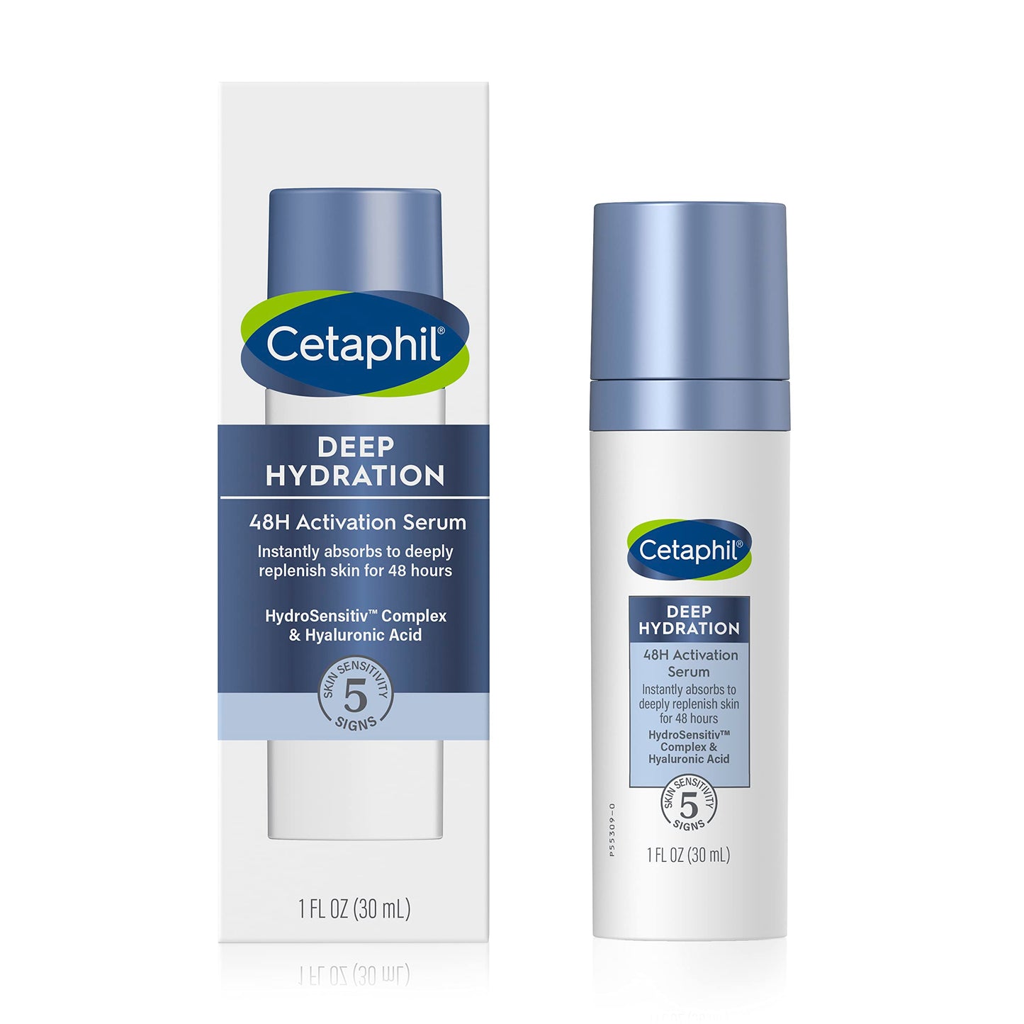 Cetaphil Deep Hydration 48Hr Activation Serum, 1 fl oz, 48 Hr Face Moisturizer for Dry, Sensitive Skin, With Hyaluronic Acid, Vitamin E & B Beauty & Personal Care Cetaphil
