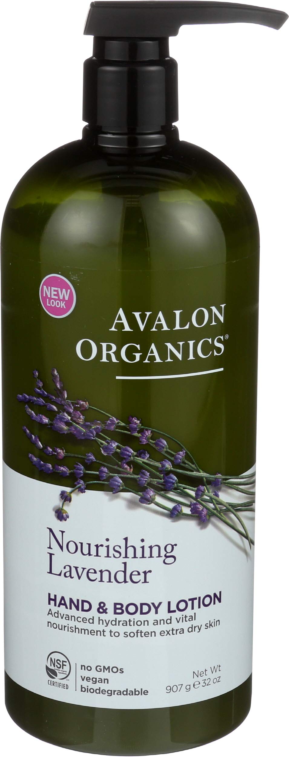 Avalon Organics Hand and Body Lotion Lavender - 32 fl oz Beauty & Personal Care Avalon Organics