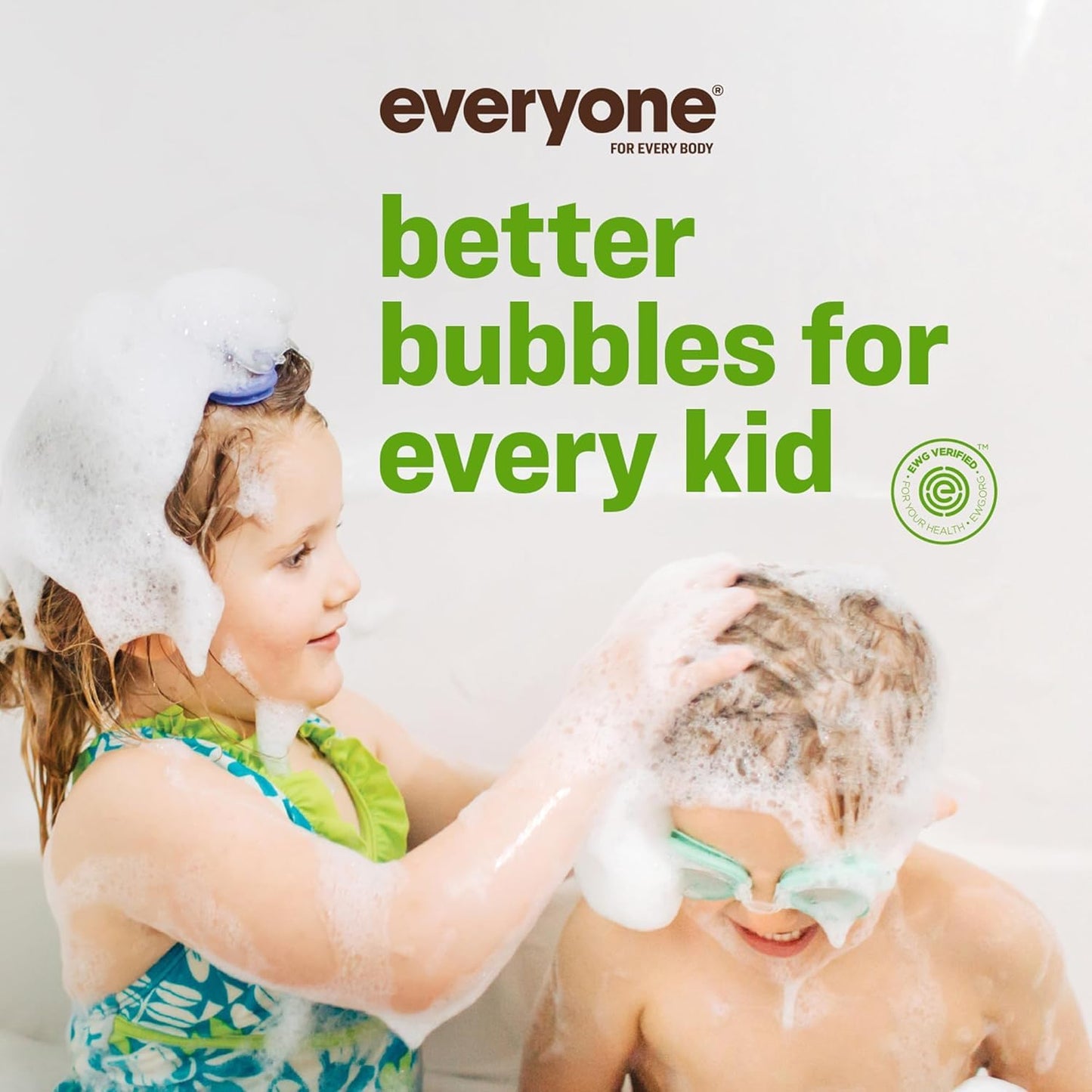 Everyone 3-in-1 Kids Soap, Body Wash, Bubble Bath, Shampoo, 32 Ounce (Pack of 1), Tropical Coconut, made with Essential Oils for Toddlers, Tweens Beauty & Personal Care everyone for every body