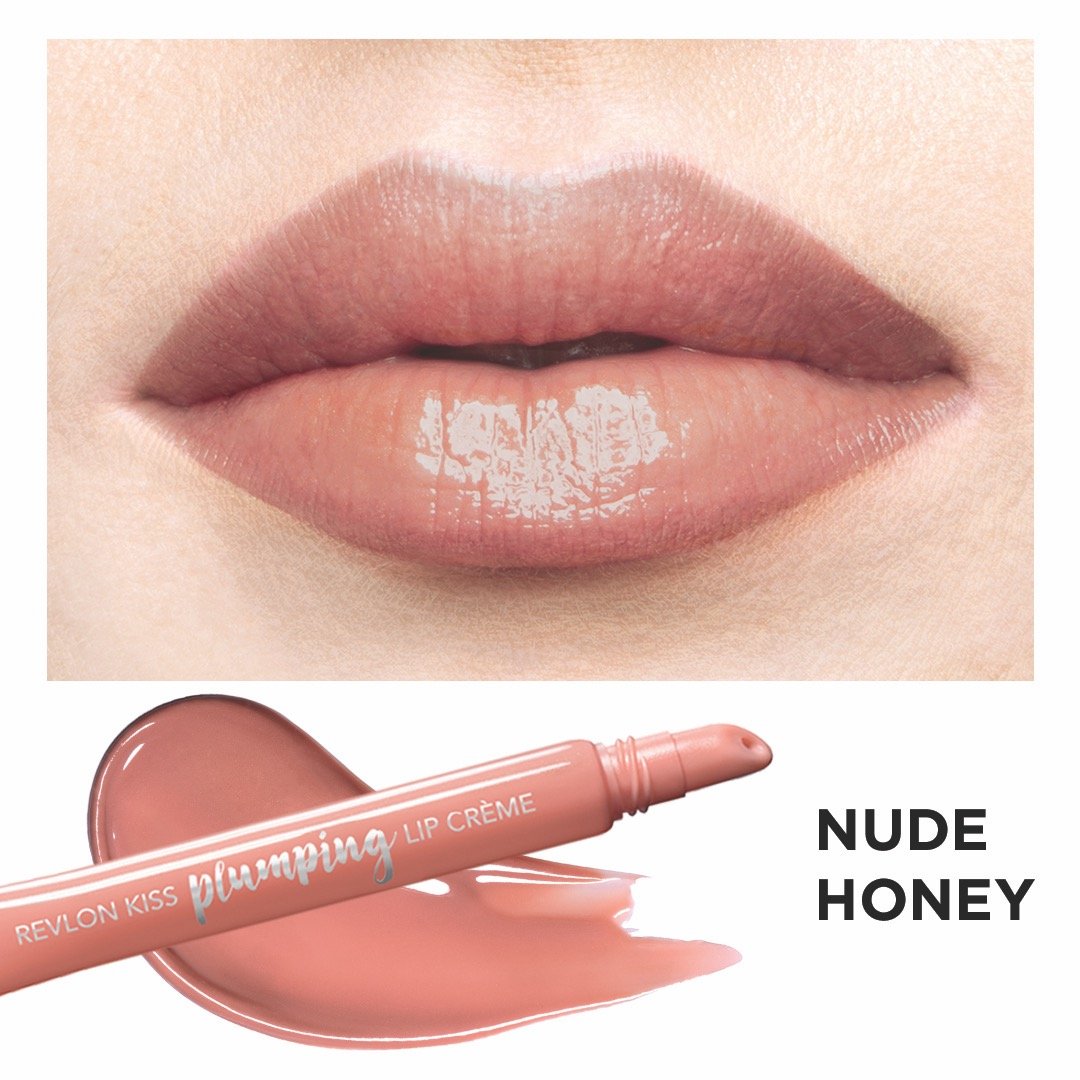 Revlon Kiss Plumping Lip Creme, Nude Honey Beauty & Personal Care REVLON