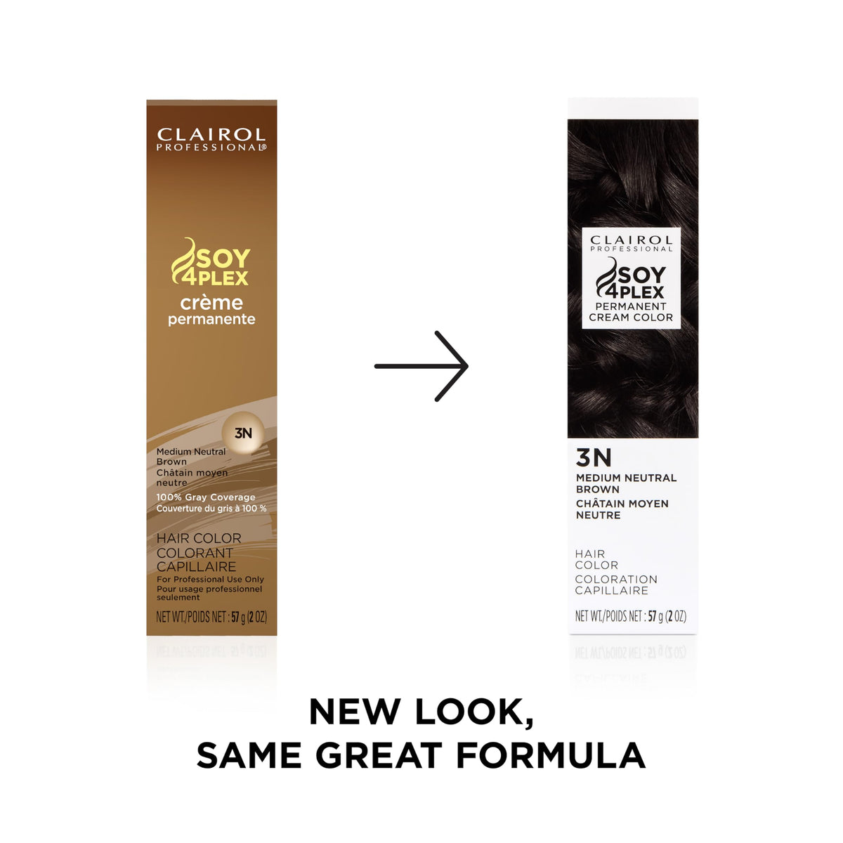 Clairol Professional Crème Permanente, 3n Med Neutral Brown, 2 oz. - Packaging May Vary Beauty & Personal Care Clairol Professional