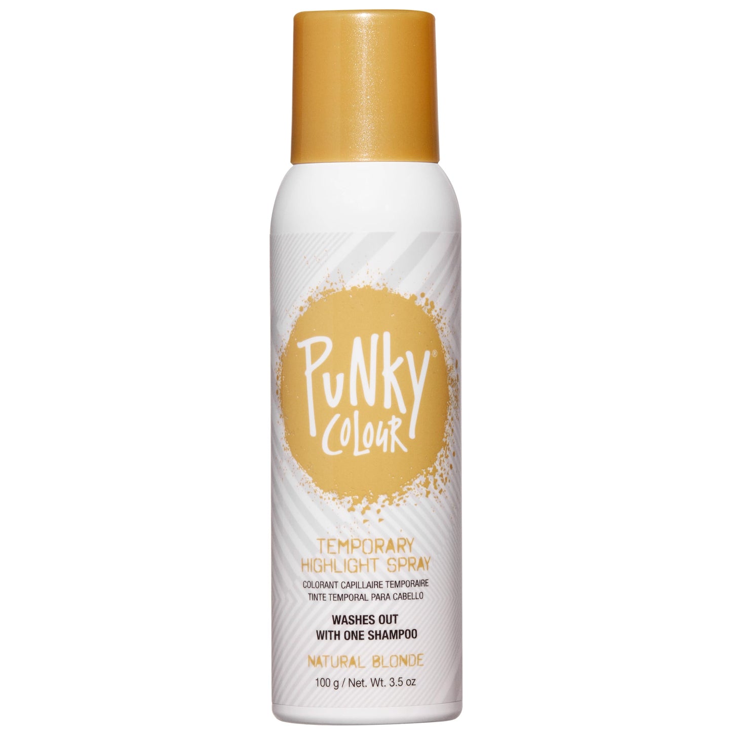 Punky Temporary Hair Highlight Spray - Natural Blonde, Washes Out, Temporary Hair Color Spray for Kids, Women, Hair-Dye, 3.5 oz, 1 Pack Beauty & Personal Care Punky