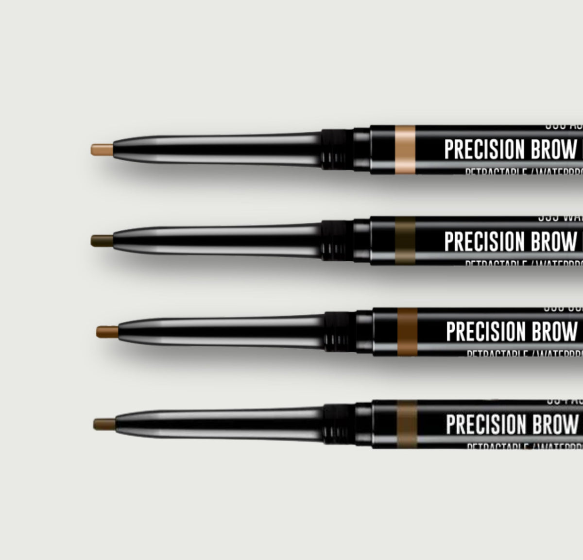 Kokie Cosmetics Precision Brow, Ash Brown, 0.003 Ounce