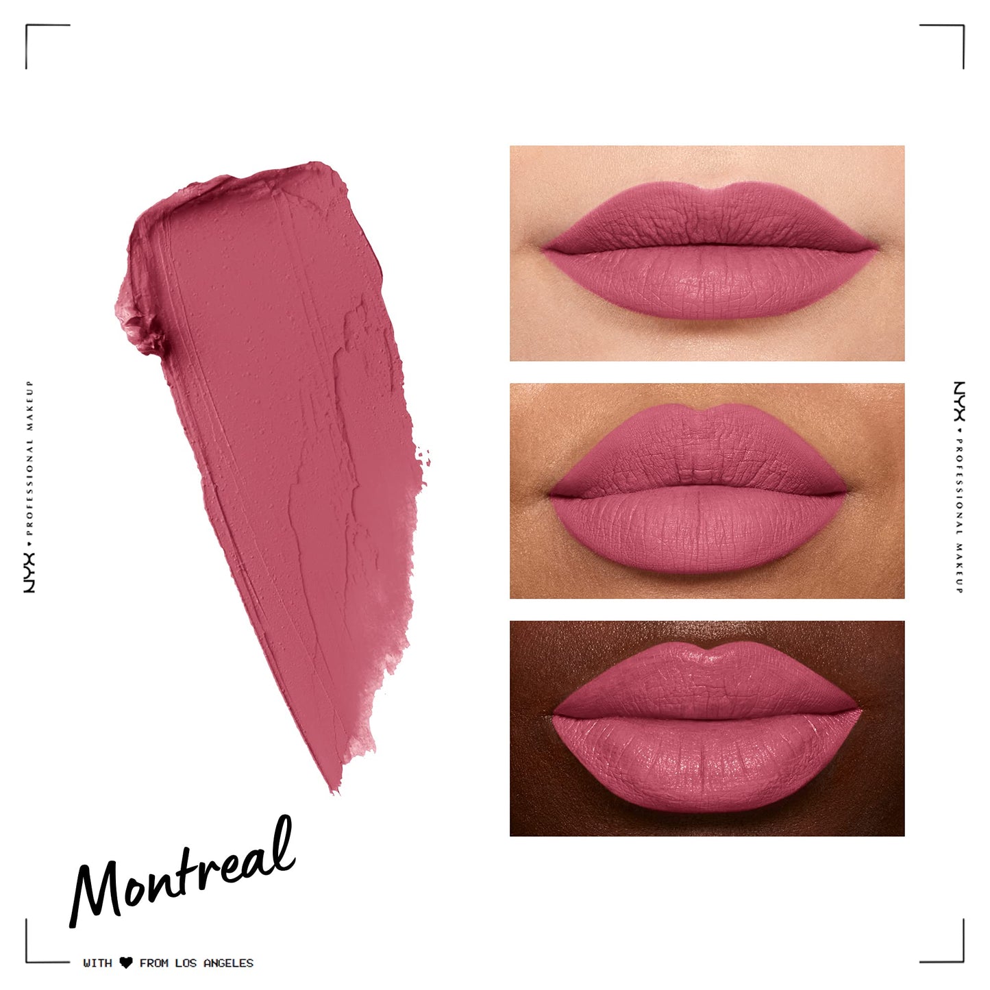 NYX PROFESSIONAL MAKEUP Soft Matte Lip Cream, Lightweight Liquid Lipstick - Montreal (Mauvey Pink) Beauty & Personal Care NYX PROFESSIONAL MAKEUP