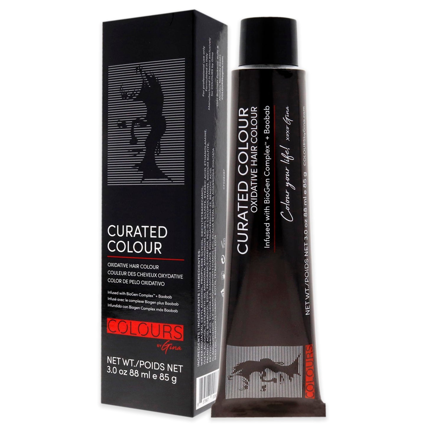 Colours By Gina Curated Colour - 11.21-11VB High Lift Cool Violet Blonde by Colours By Gina for Unisex - 3 oz Hair Color Beauty & Personal Care Colours By Gina