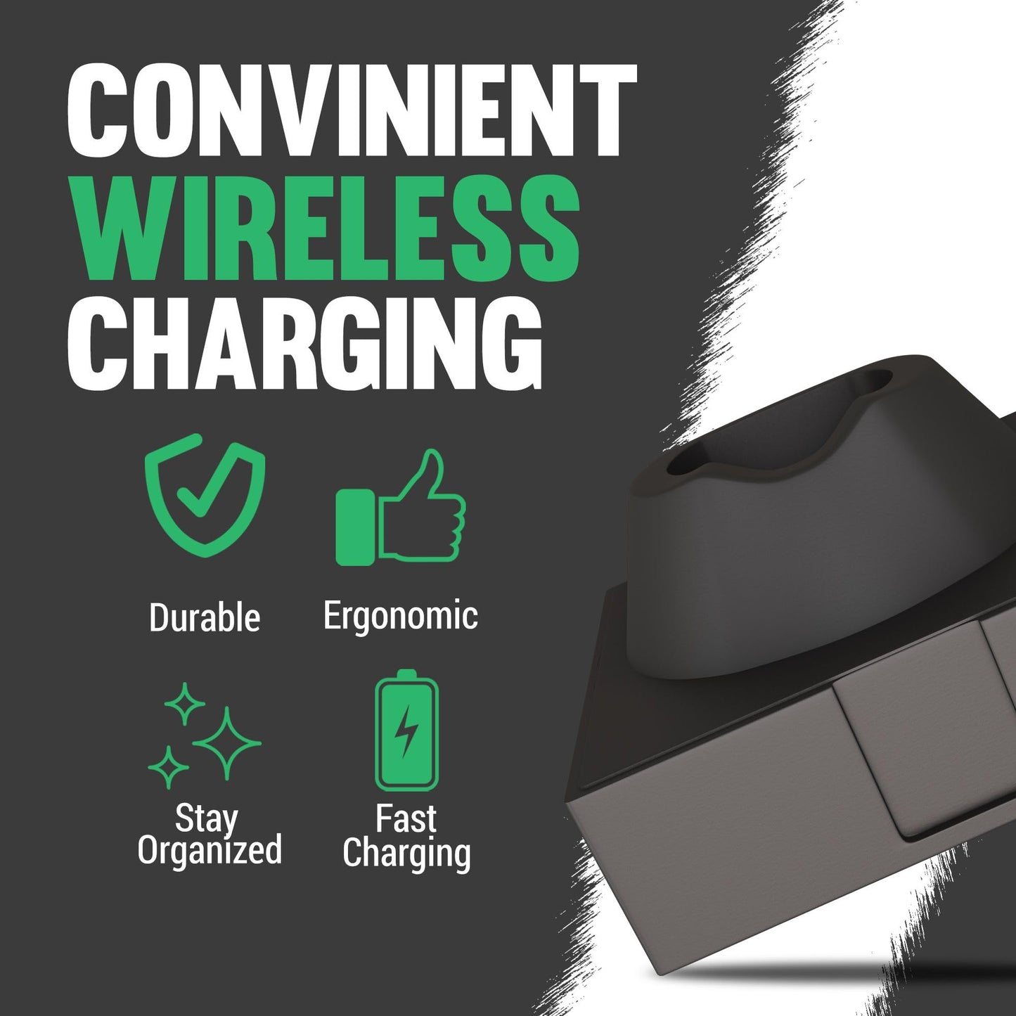 Tomb 45 Power Pod for Wahl Detailer - Cordless Trimmer Charger - High Performance Wireless Charging Dock Beauty and Personal Care Tomb 45