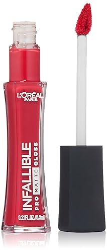 L'Oréal Paris Infallible Lip Pro Matte Gloss, Aphrodite Kiss, 0.21 fl. oz. Beauty & Personal Care L'Oreal Paris