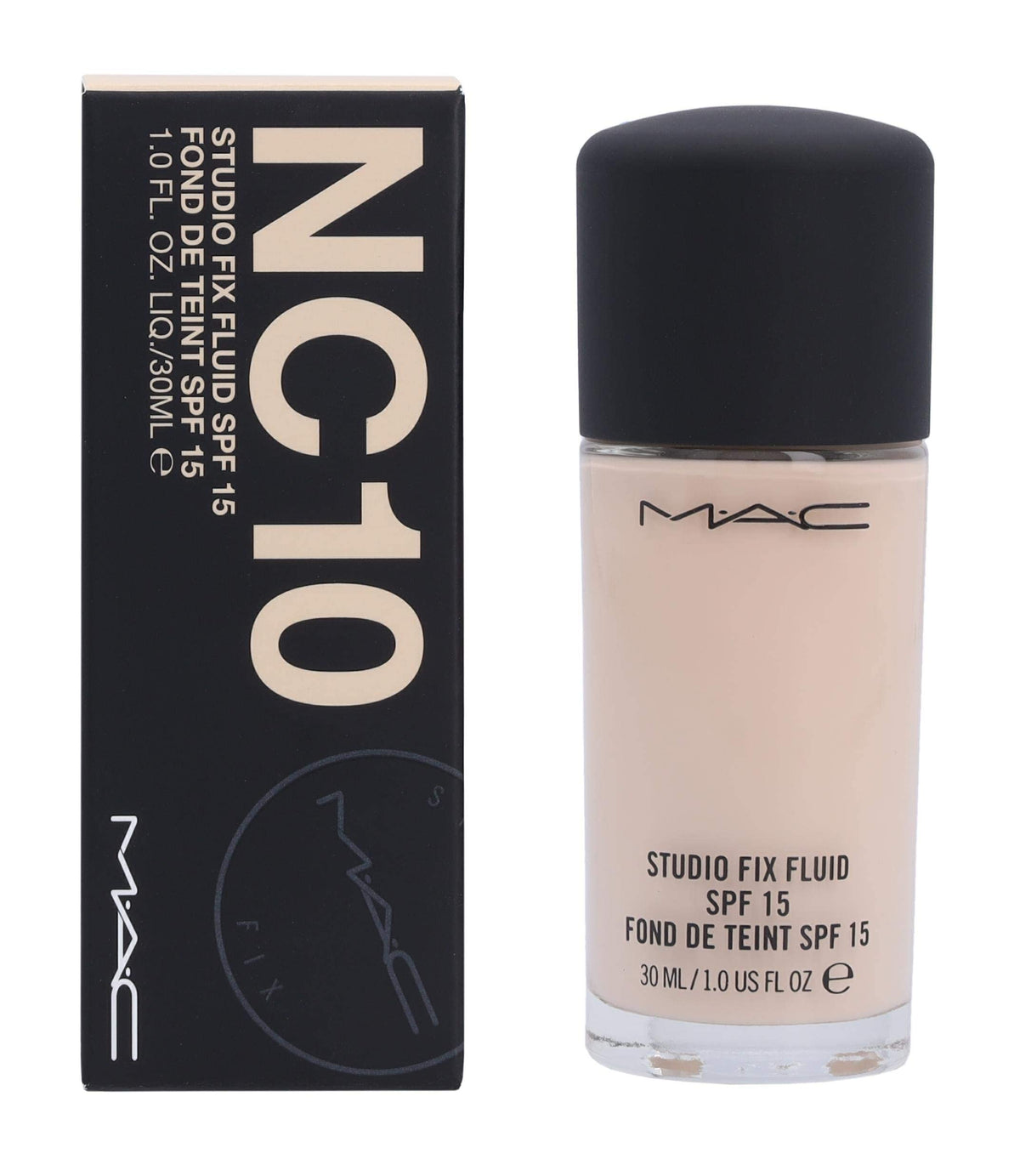 Mac Studio Fix Fluid Spf 15 Foundation Nc 10 30ml/1 Oz