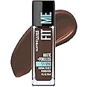 Maybelline New York Fit Me Matte Plus Poreless Foundation, Espresso, 1 Fluid Ounce Beauty & Personal Care MAYBELLINE